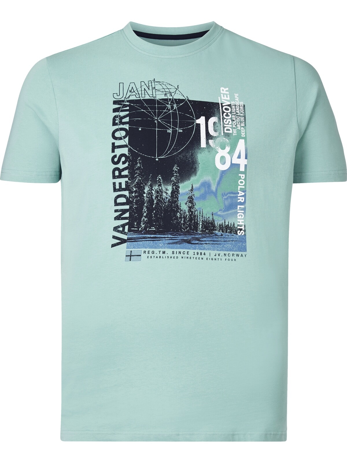 Jan Vanderstorm Rundhalsshirt »T-Shirt FLYKS«