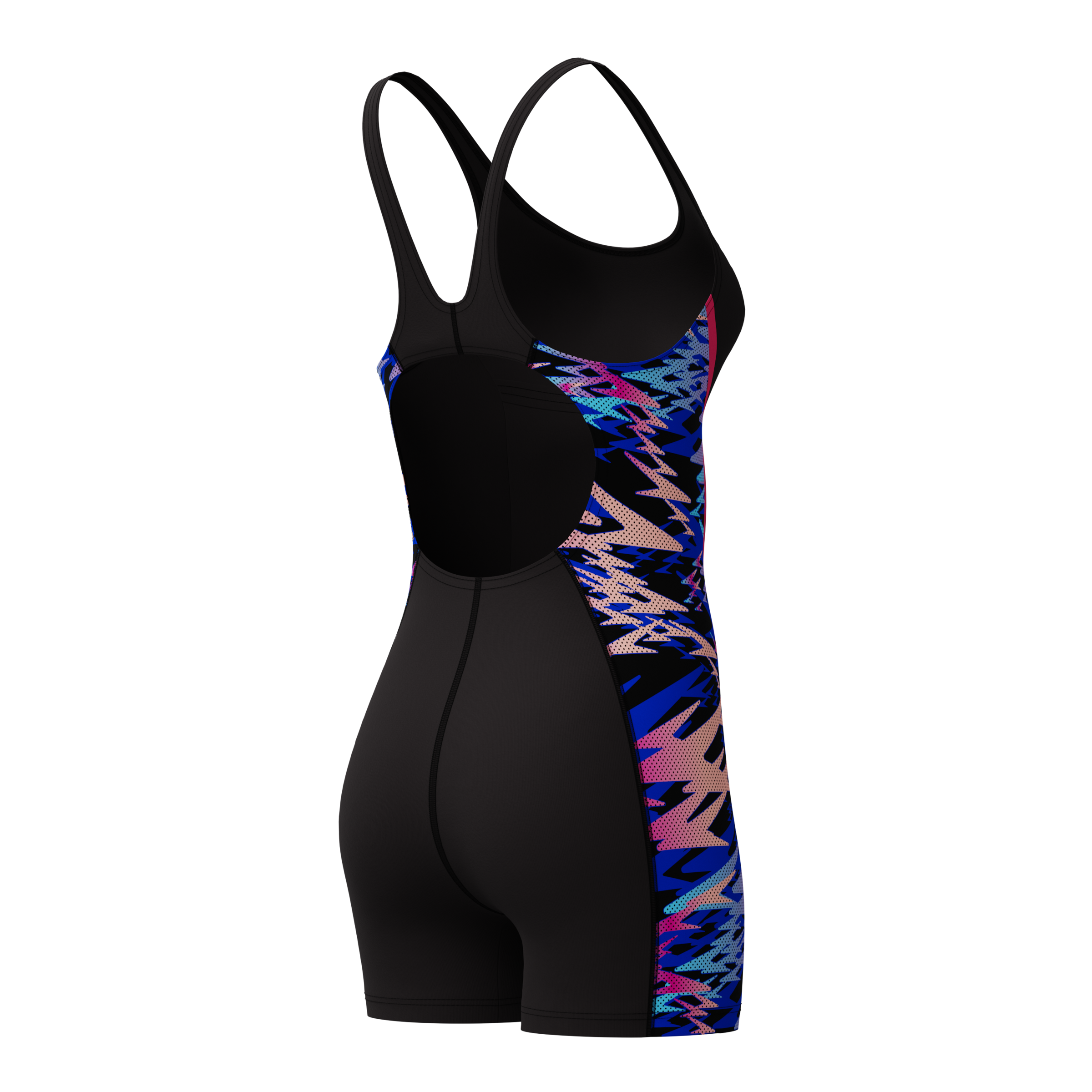 Speedo Badeanzug »HYPERBOOM SPLC MSBK LEGSUIT BLK/PNK«