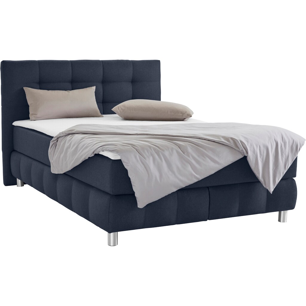 andas Boxspringbett »Salo«, incl. Topper, 6 Breiten, 2 Härtegrade, TFK auch in Härtegrad 4
