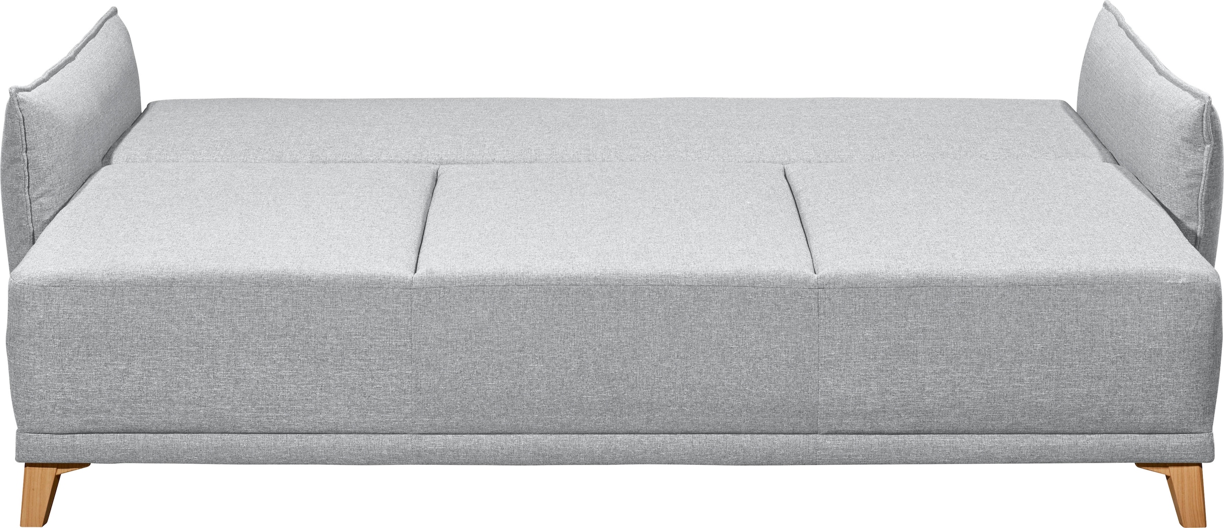 ED EXCITING DESIGN Schlafsofa »Pamplona«, mit Bettkasten & Zierkissen