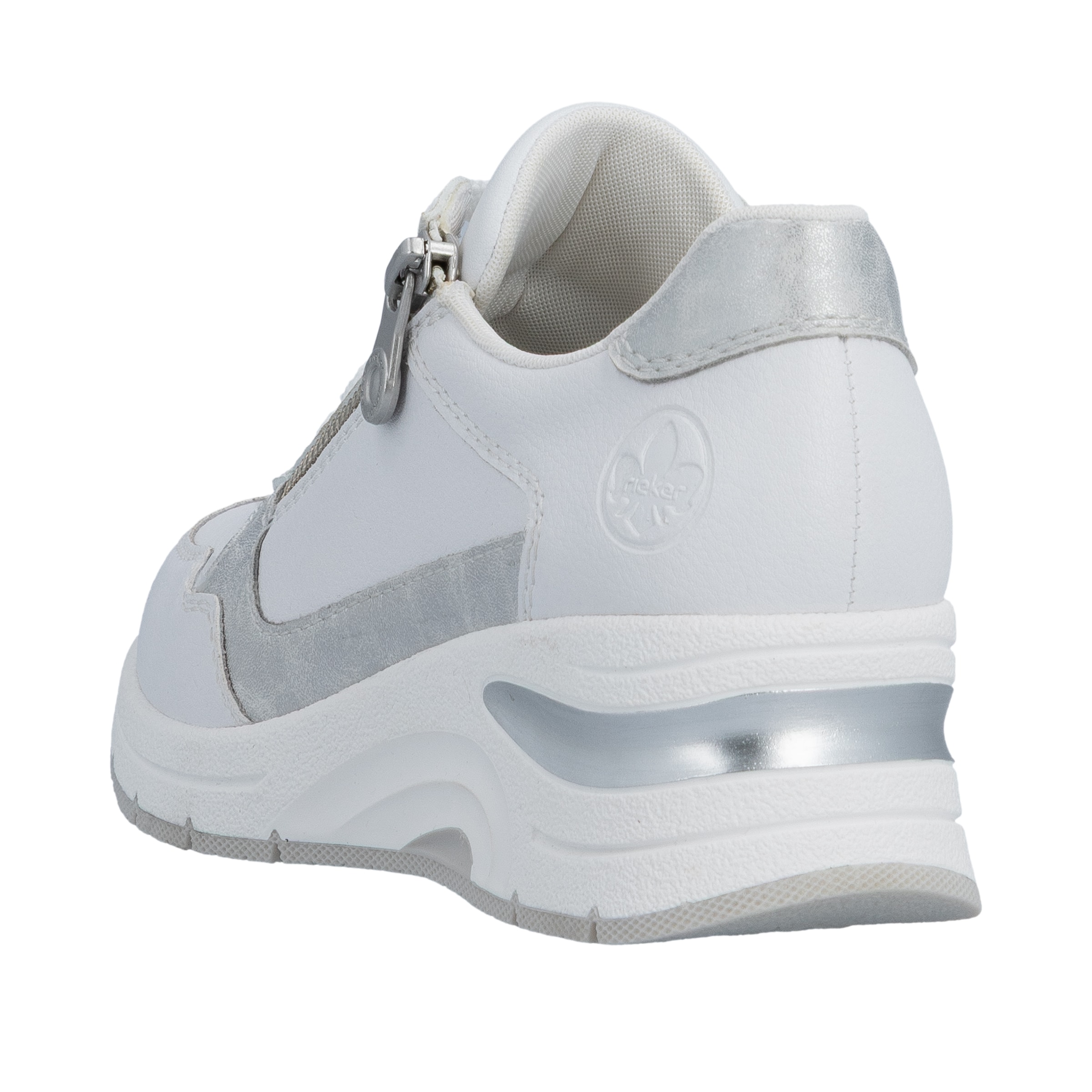 Rieker Keilsneaker  Halbschuh, Freizeitschuh, Schnürschuh in schmaler Form