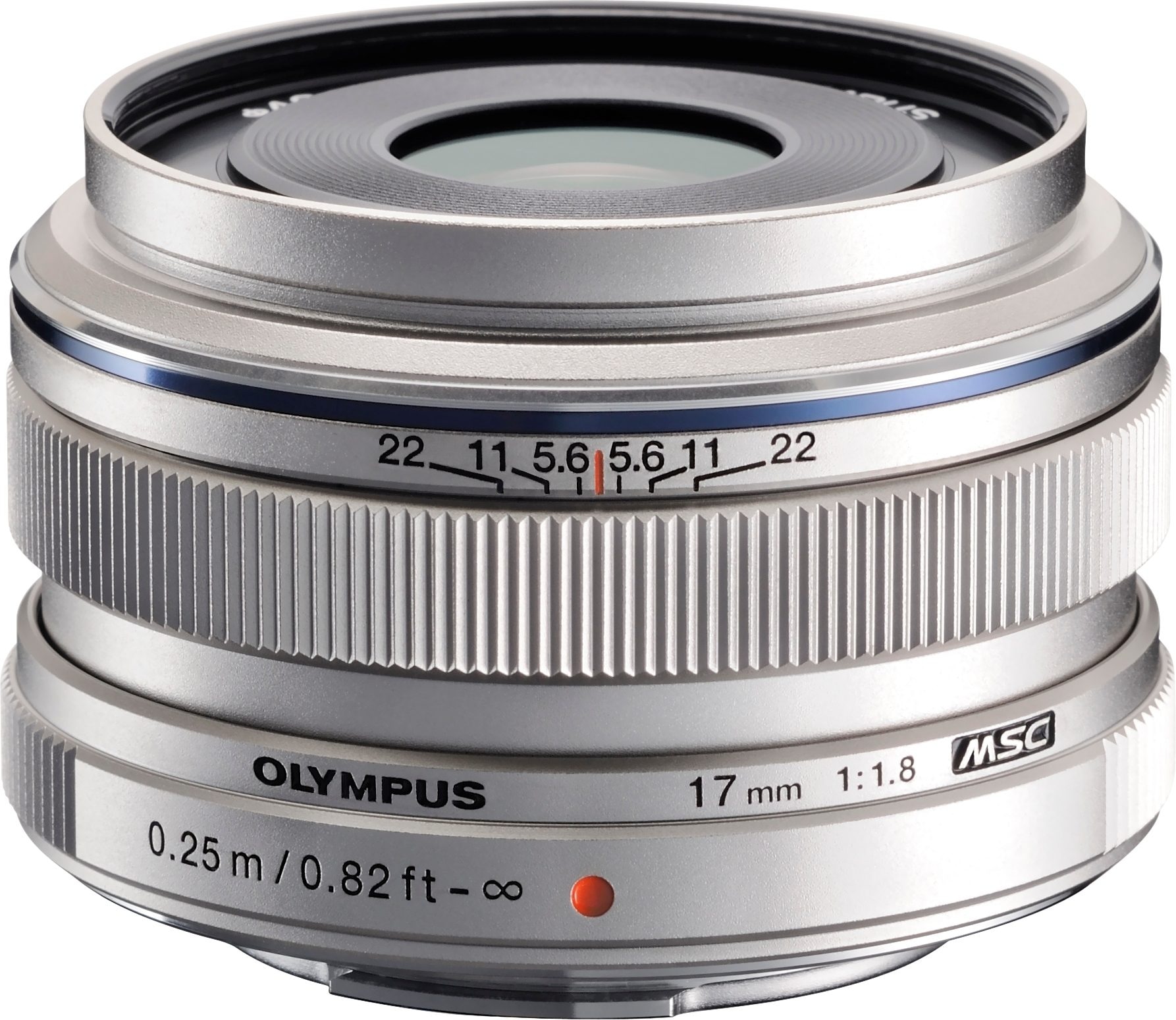 Olympus Weitwinkelobjektiv »M.ZUIKO DIGITAL 17 mm«, passend für Olympus & OM SYSTEM MFT Kameras