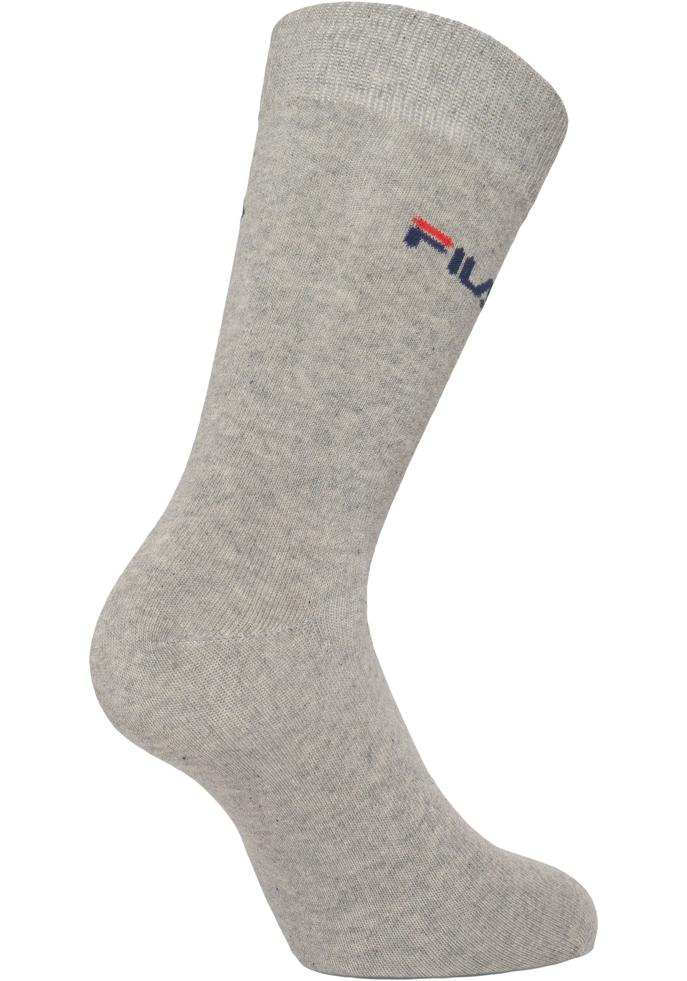 Fila Businesssocken »UNISEX LIFESTYLE PLAIN SOCKS«, (6 Paar), mit eingestrickem Logo