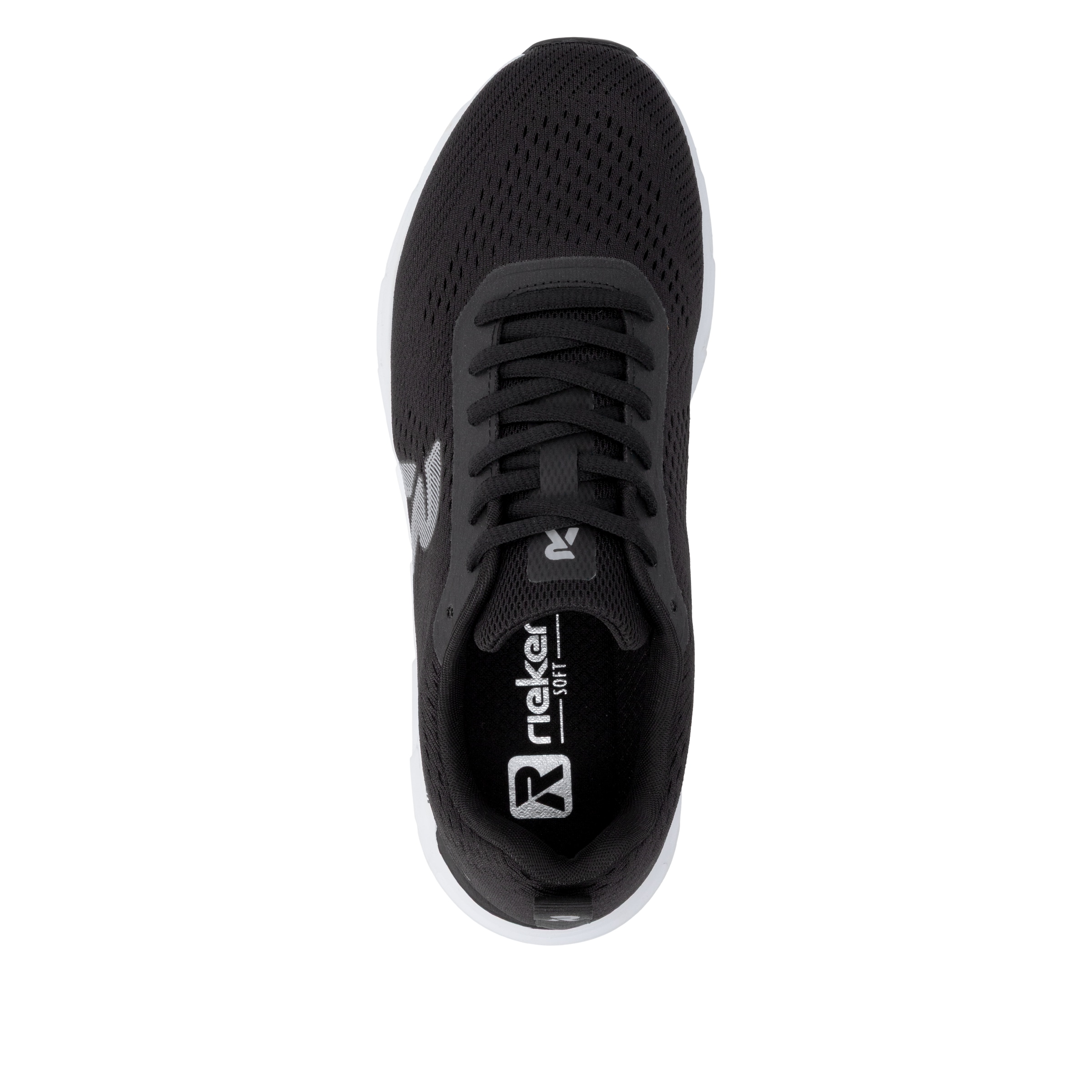 RIEKER Sport Sneaker  Freizeitschuh, Halbschuh, Schnürschuh mit herausnehmbarer Einlage