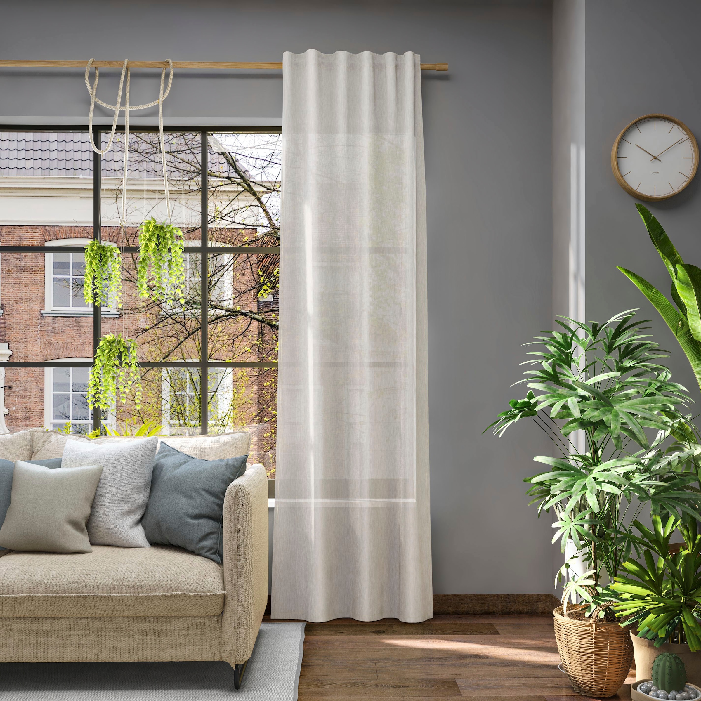 Neutex for you! Vorhang »Libre-ECO« Multifunktionsband 1 Stk. tlg. nach Maß