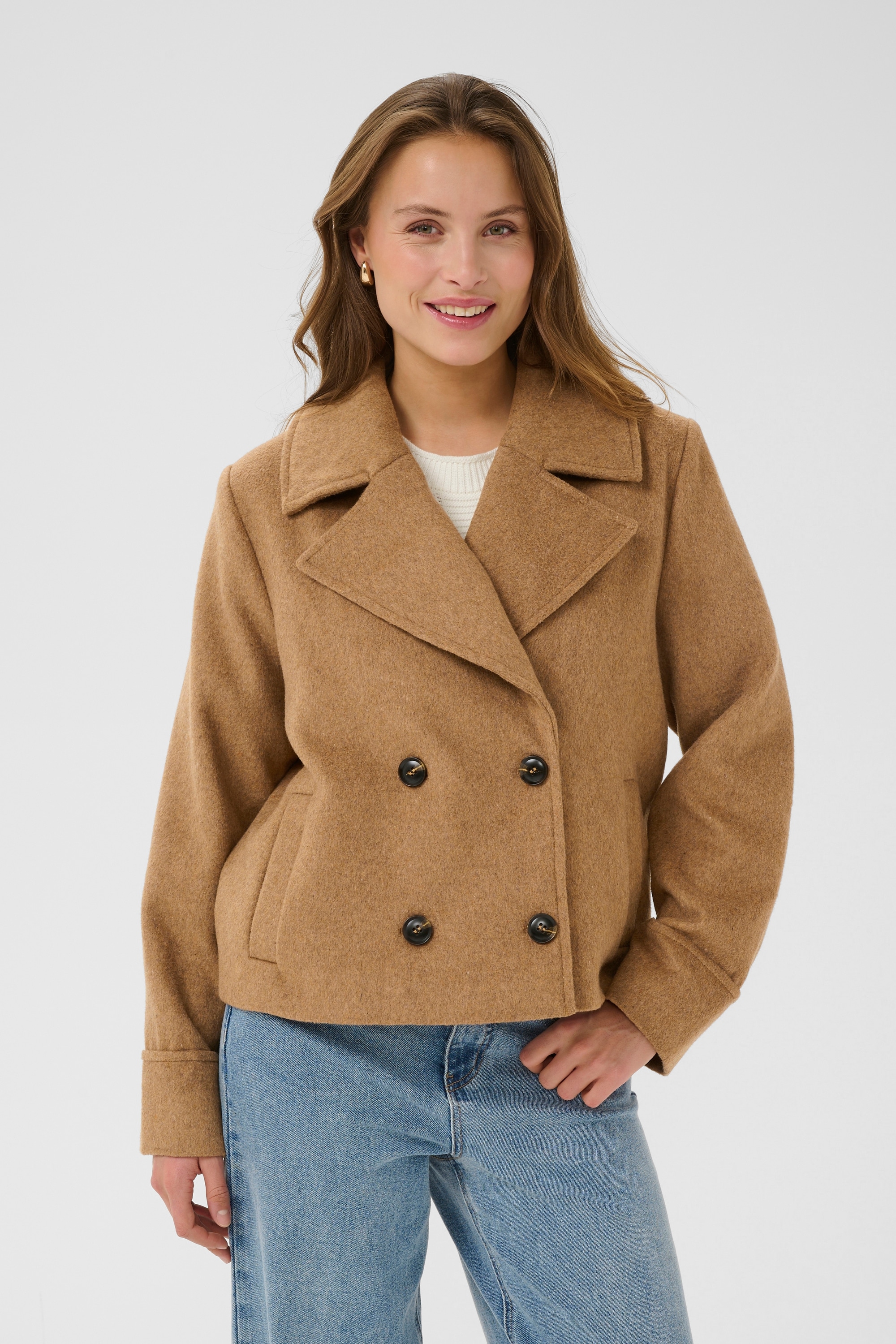 KAFFE Wintermantel »Jacke KAjulia«
