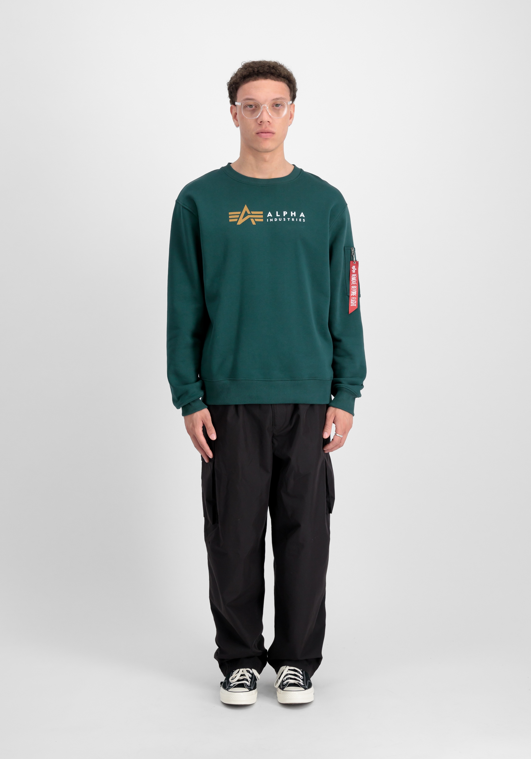Alpha Industries Sweater »Alpha Industries Men - Sweatshirts Alpha Label Sweater«