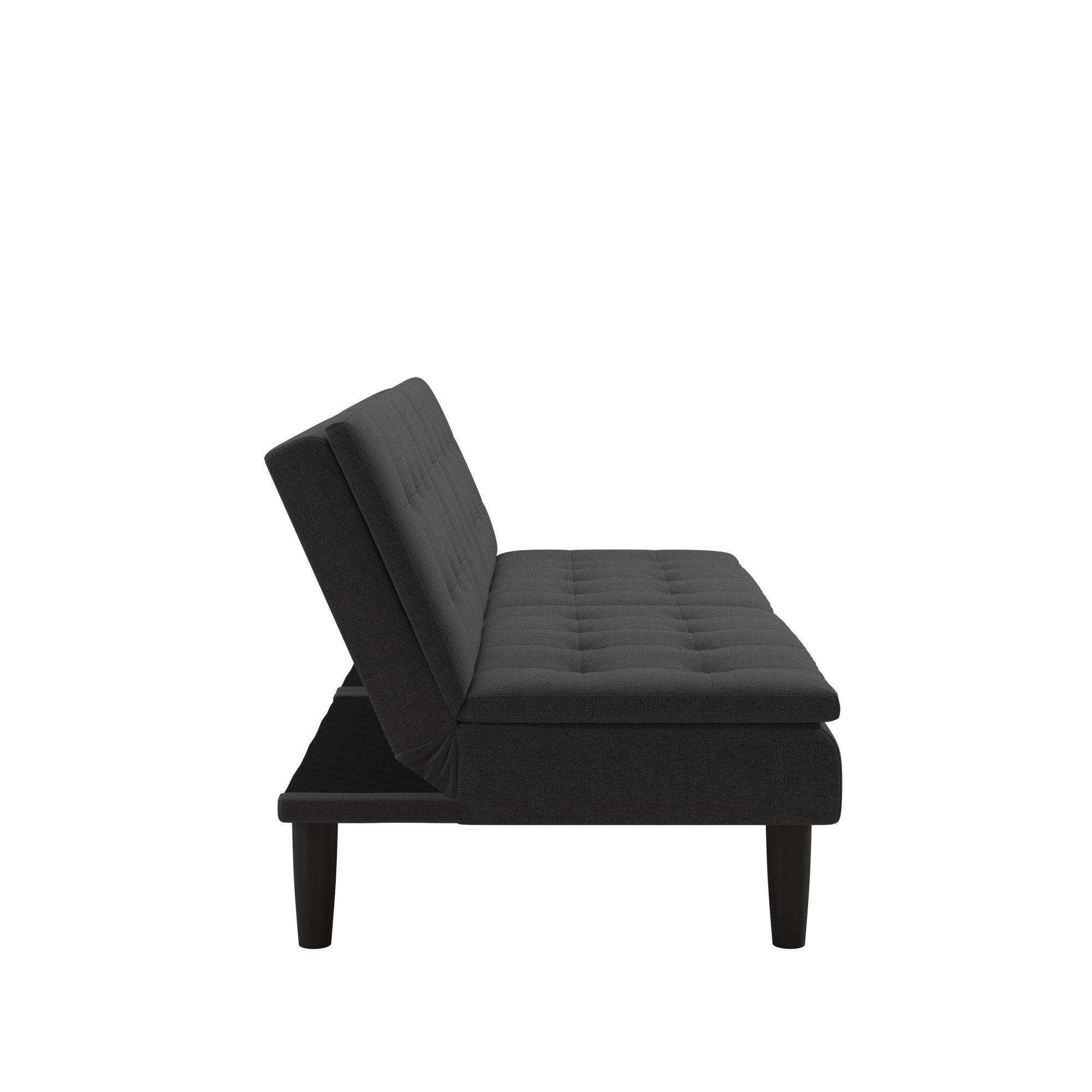 Dorel Home Schlafsofa »MAINE, Kinosofa mit Relax- und Bettfunktion, 2 Getränkehalter,«, Liegefläche 190 x 110 cm, Webstoff und Kunstleder