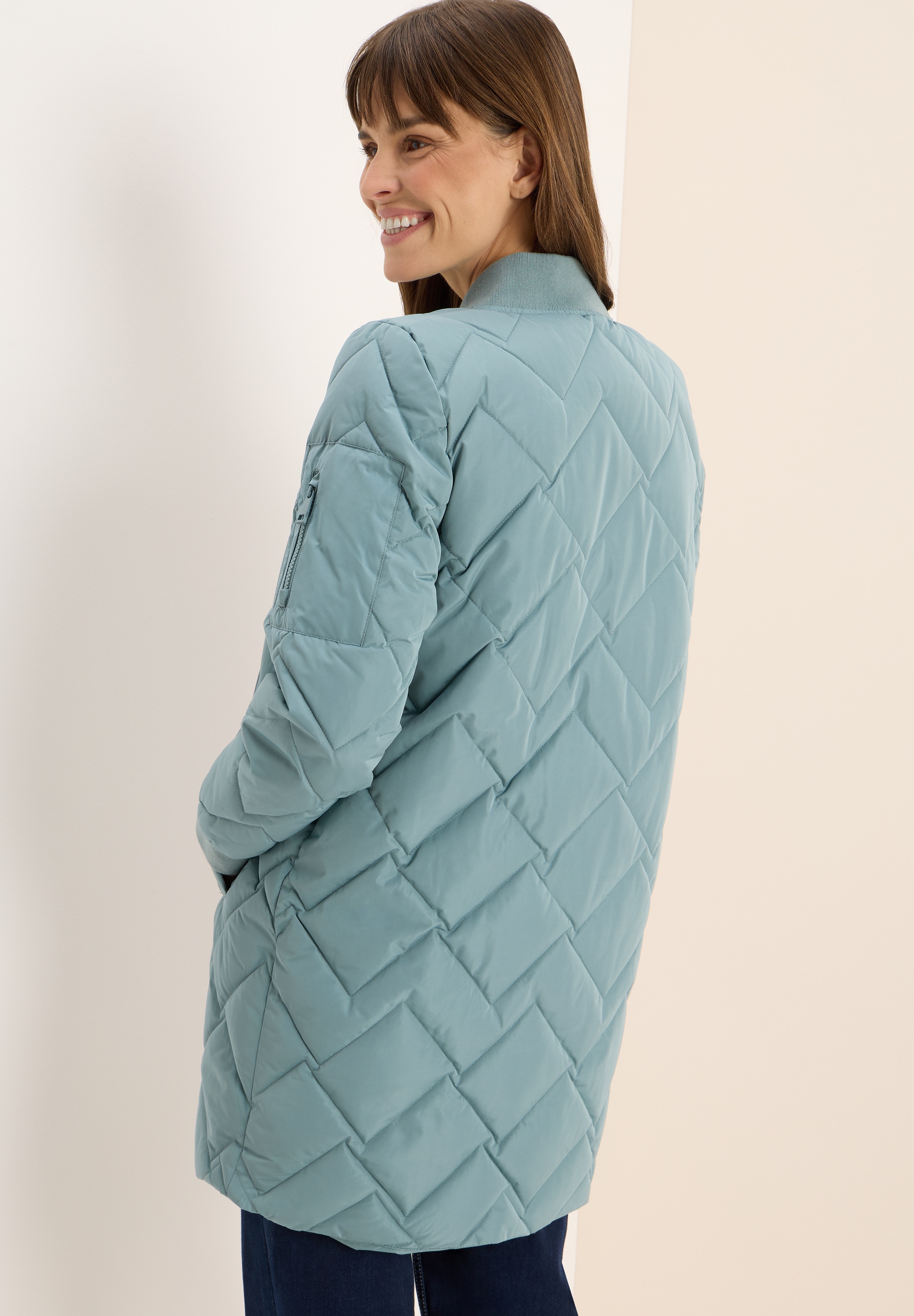 Cecil Steppmantel, leicht gefüttert, Stepp-Blouson