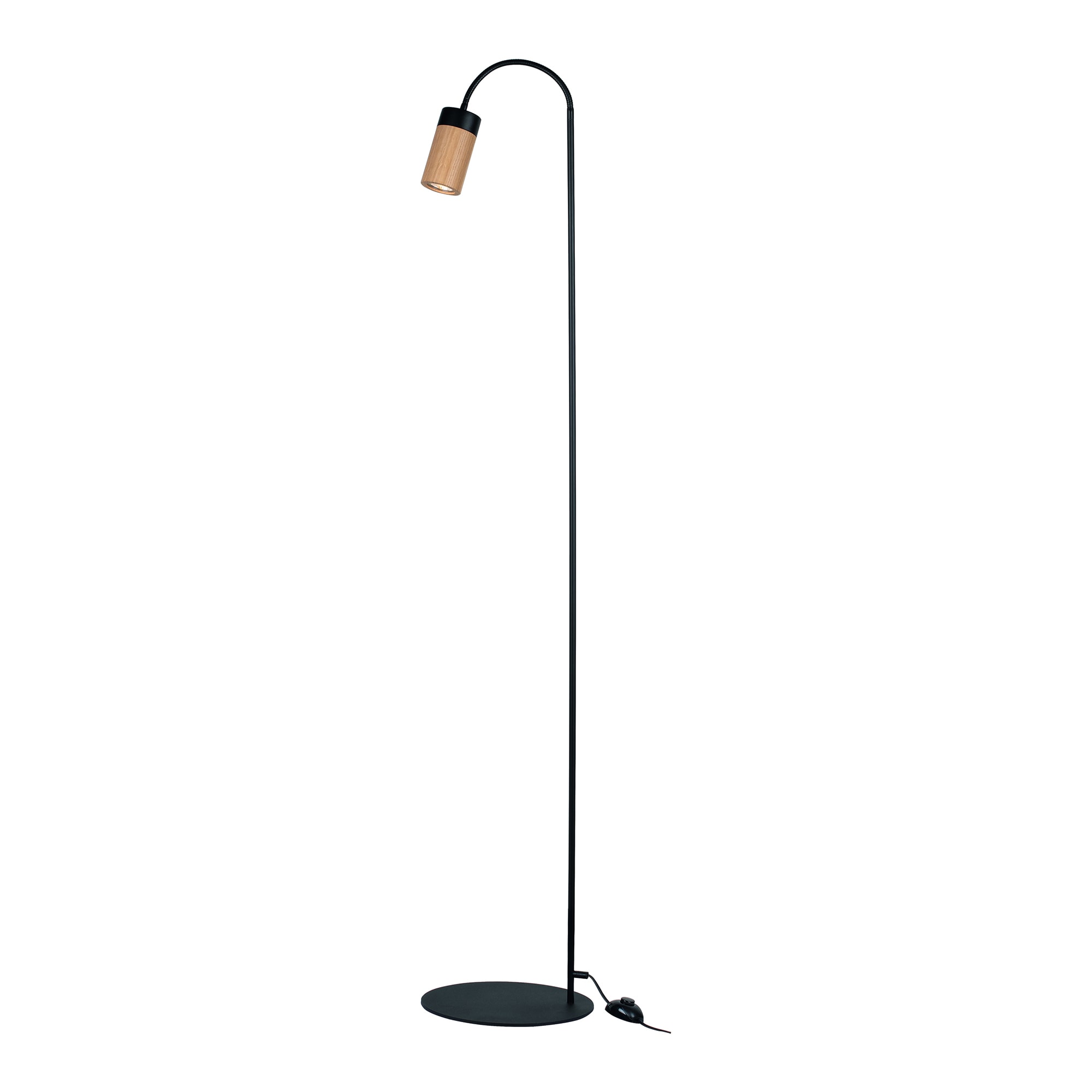 BRITOP LIGHTING Stehlampe »ANNICK«, 1 flammig, Leuchtmittel GU10 | LED wechselbar, Flexibeler Arm,...