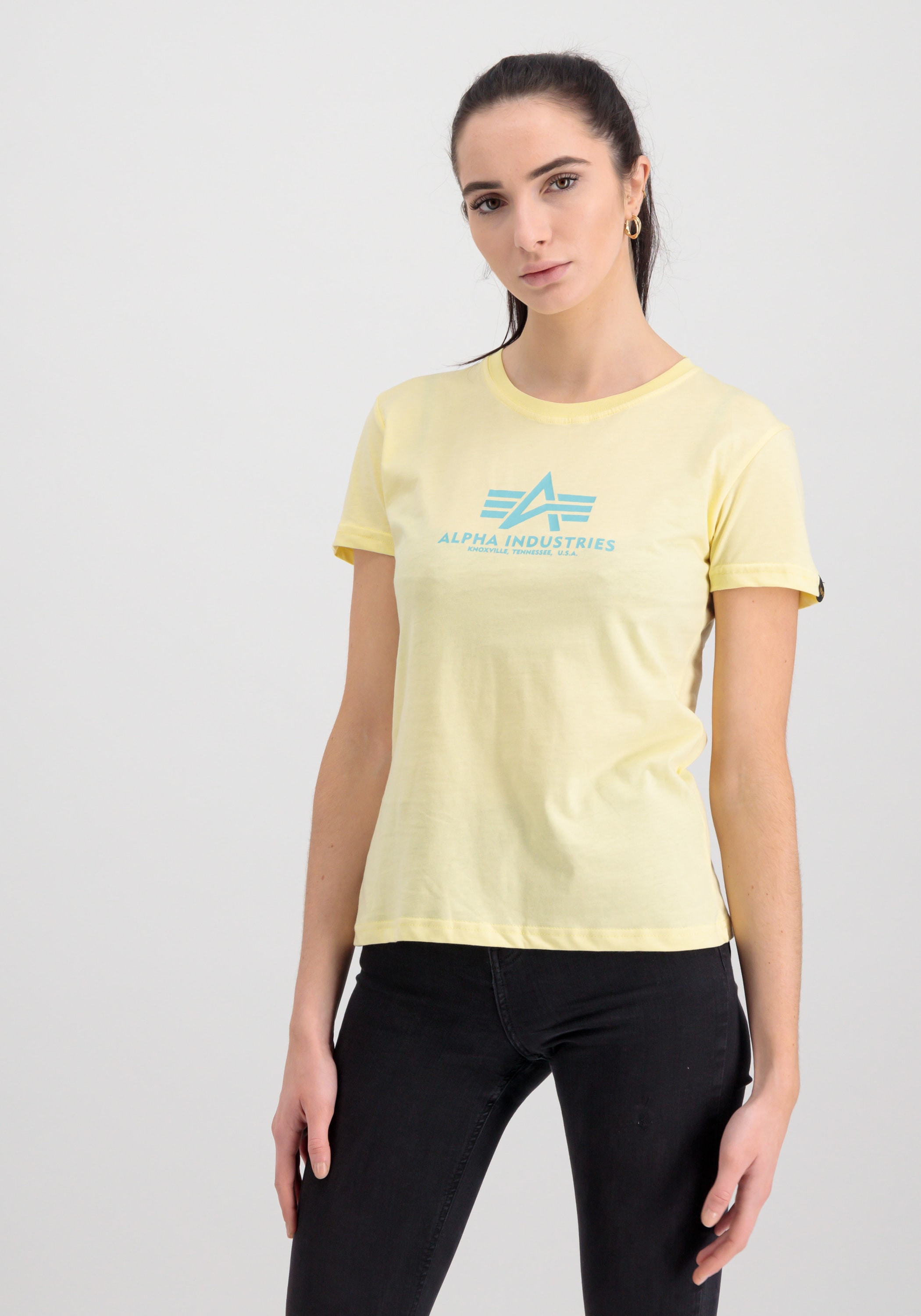 Alpha Industries T-Shirt »Alpha Industries Women - T-Shirts New Basic T-Shirt BL W«