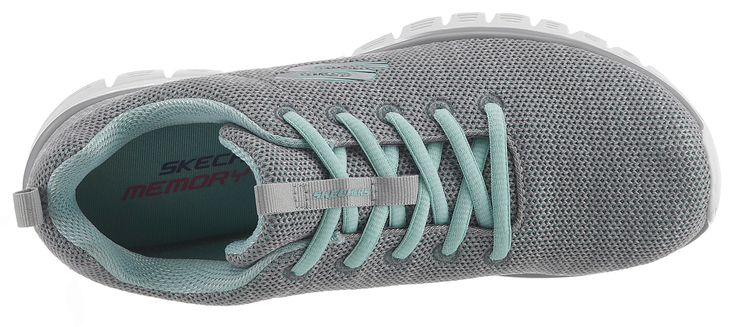 Skechers Sneaker »Graceful - Twisted Fortune«, Freizeitschuh, Halbschuh, Schnürschuh mit Memory Foam