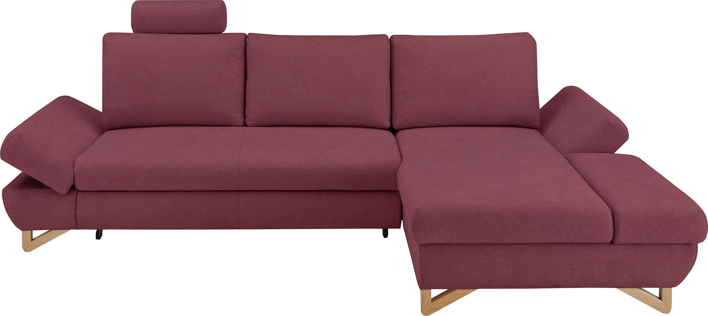 Home affaire Schlafsofa »City/Giron« komfortable Bettfunktion (Liegefläche 245 x 138 cm), sowie Bettkasten