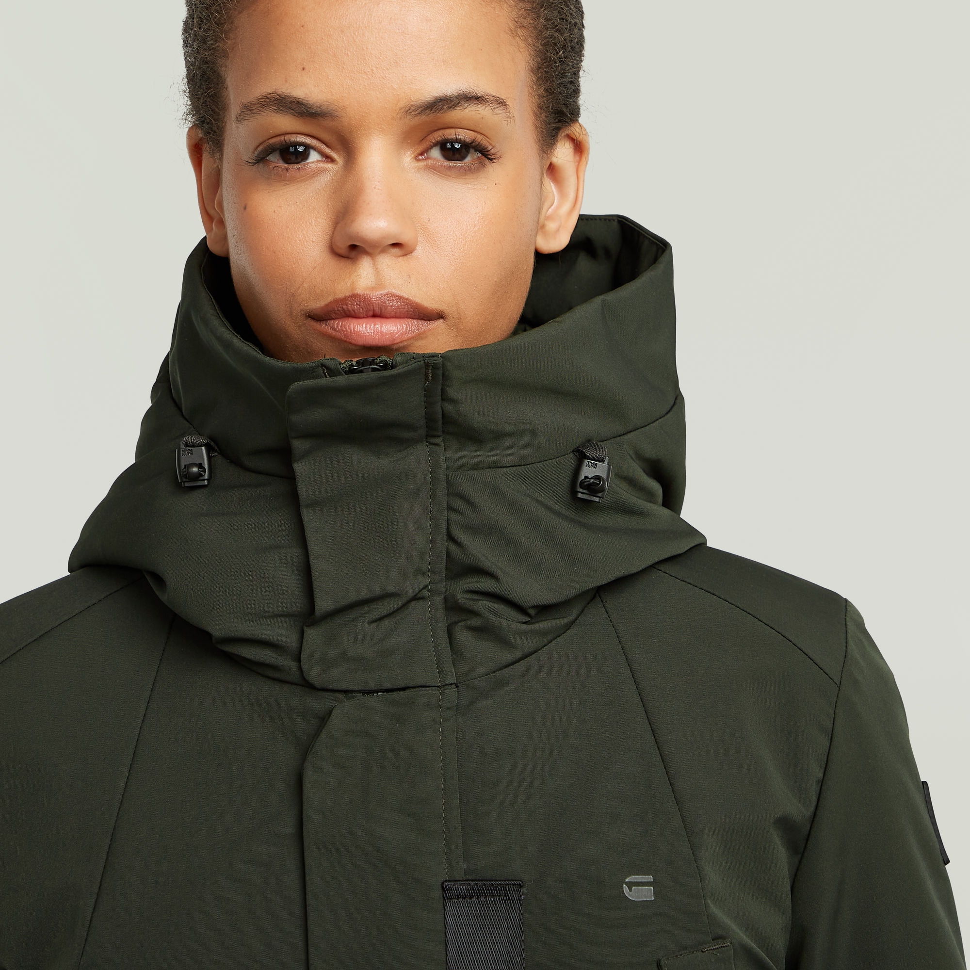 G-STAR Langjacke »Vodan 2.0 Long Jacket« mit Kapuze in der Taille verstellbar