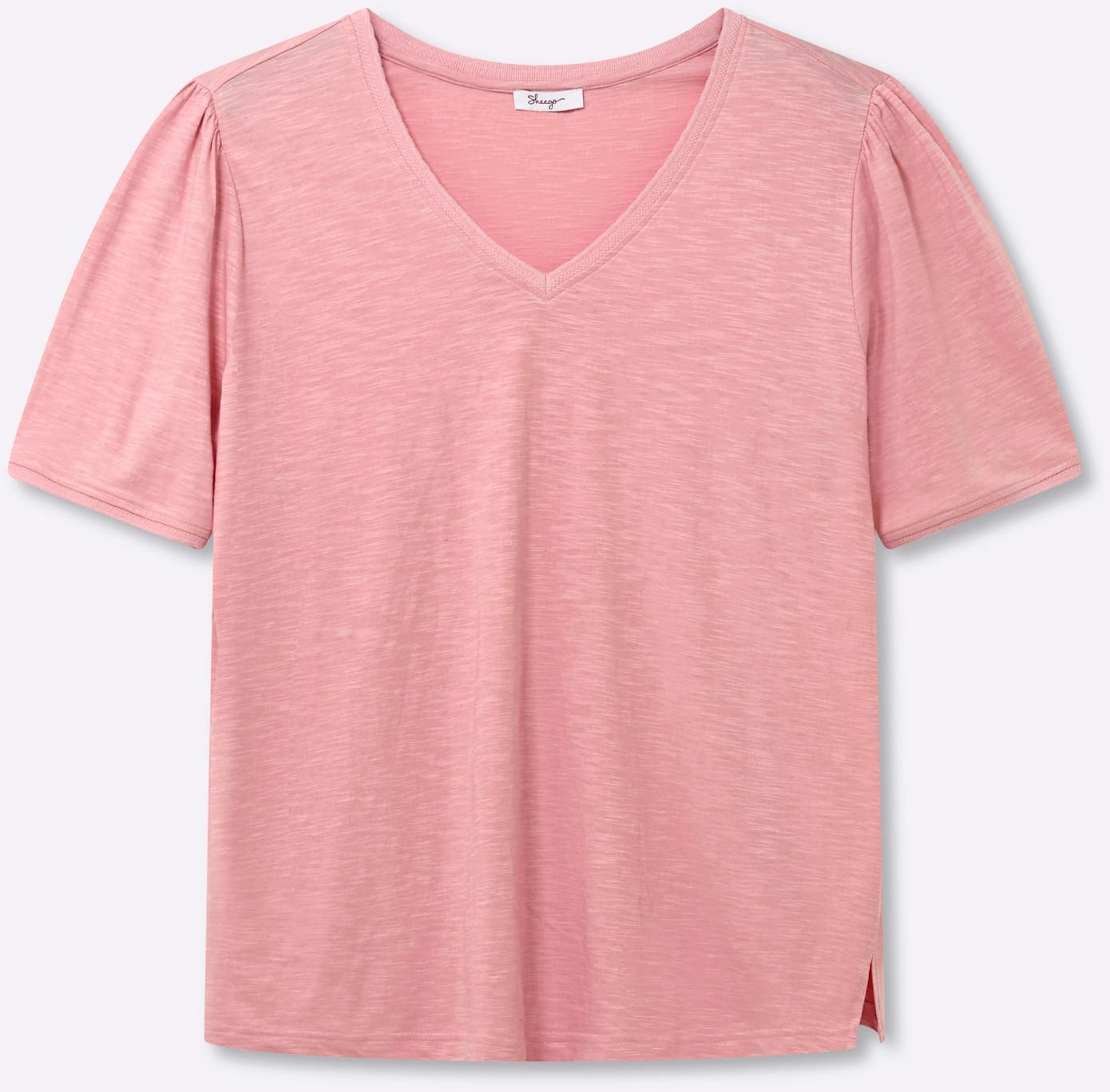Sheego T-Shirt »Halbarmshirt« 1