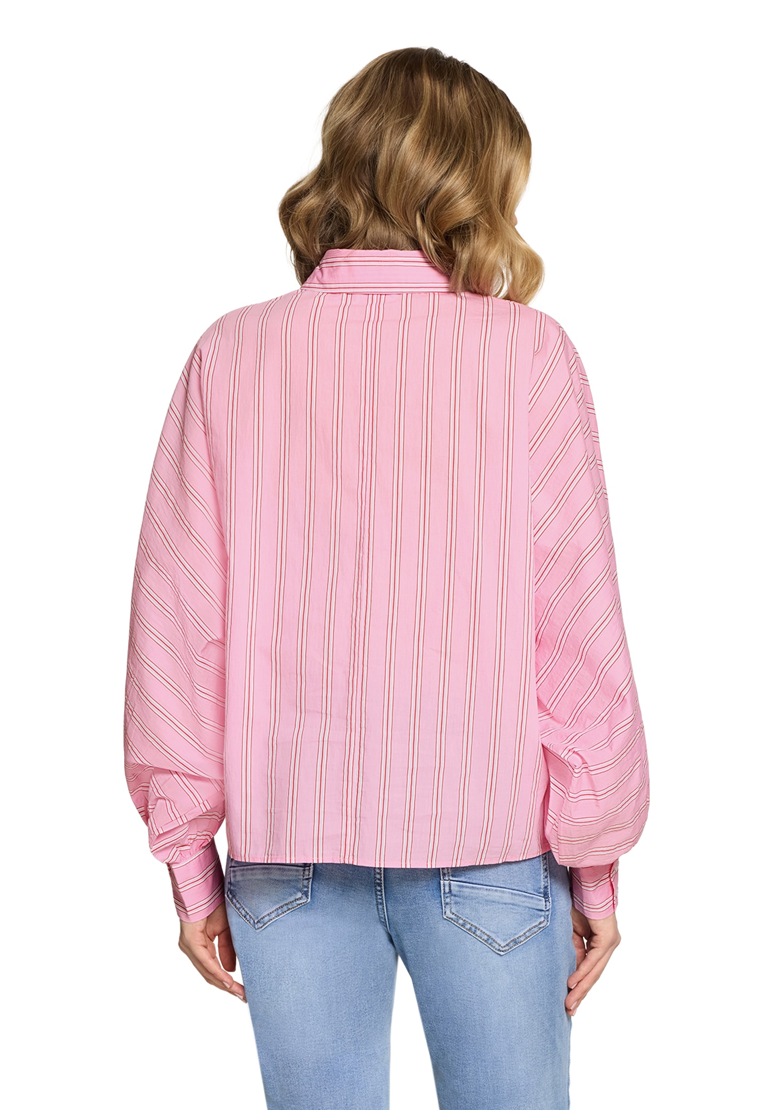Cartoon Klassische Bluse »Oversize-Bluse mit Streifen«