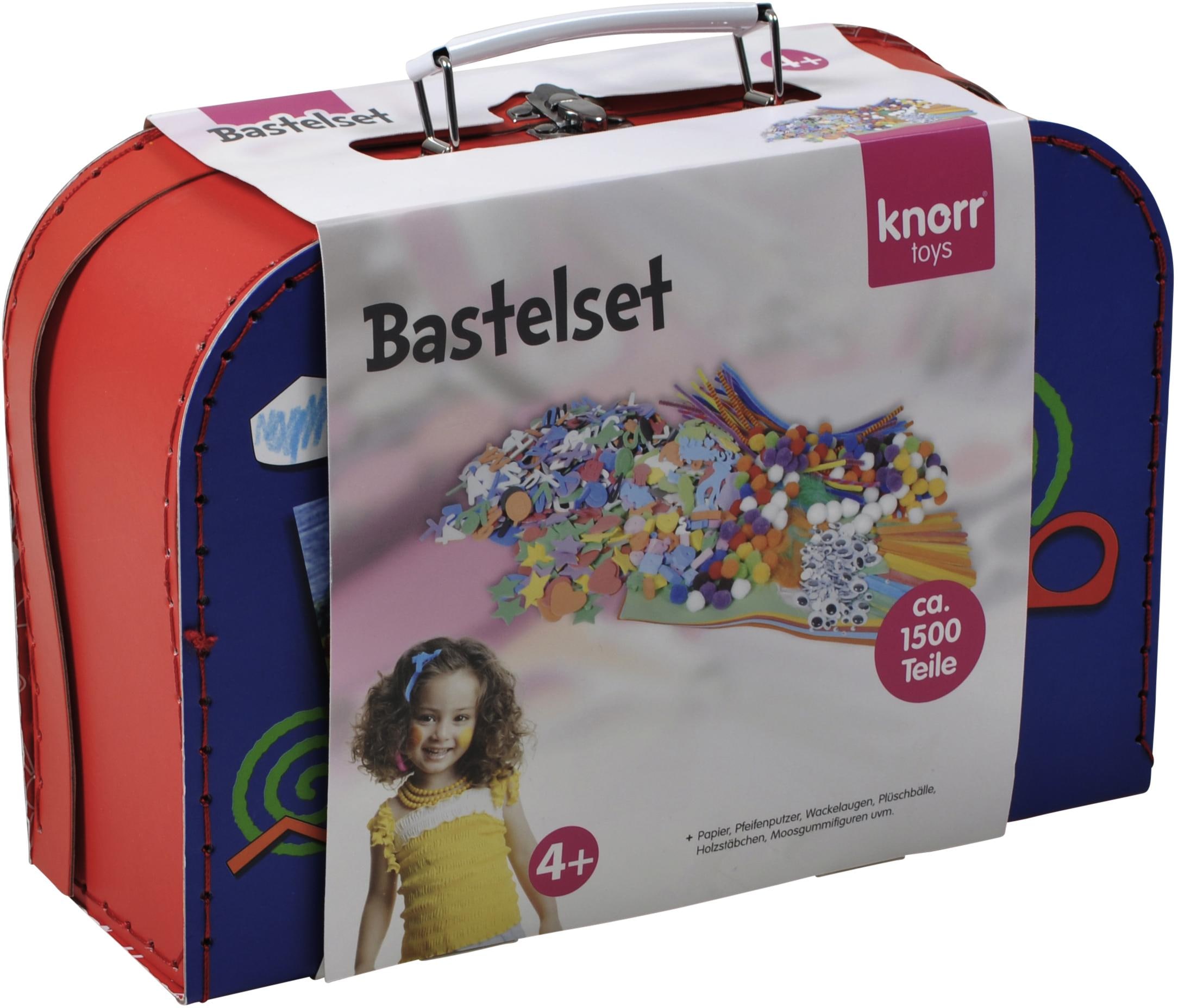 Knorrtoys® Kreativset »Bastelkoffer groß«, (Set, 1500 tlg.)