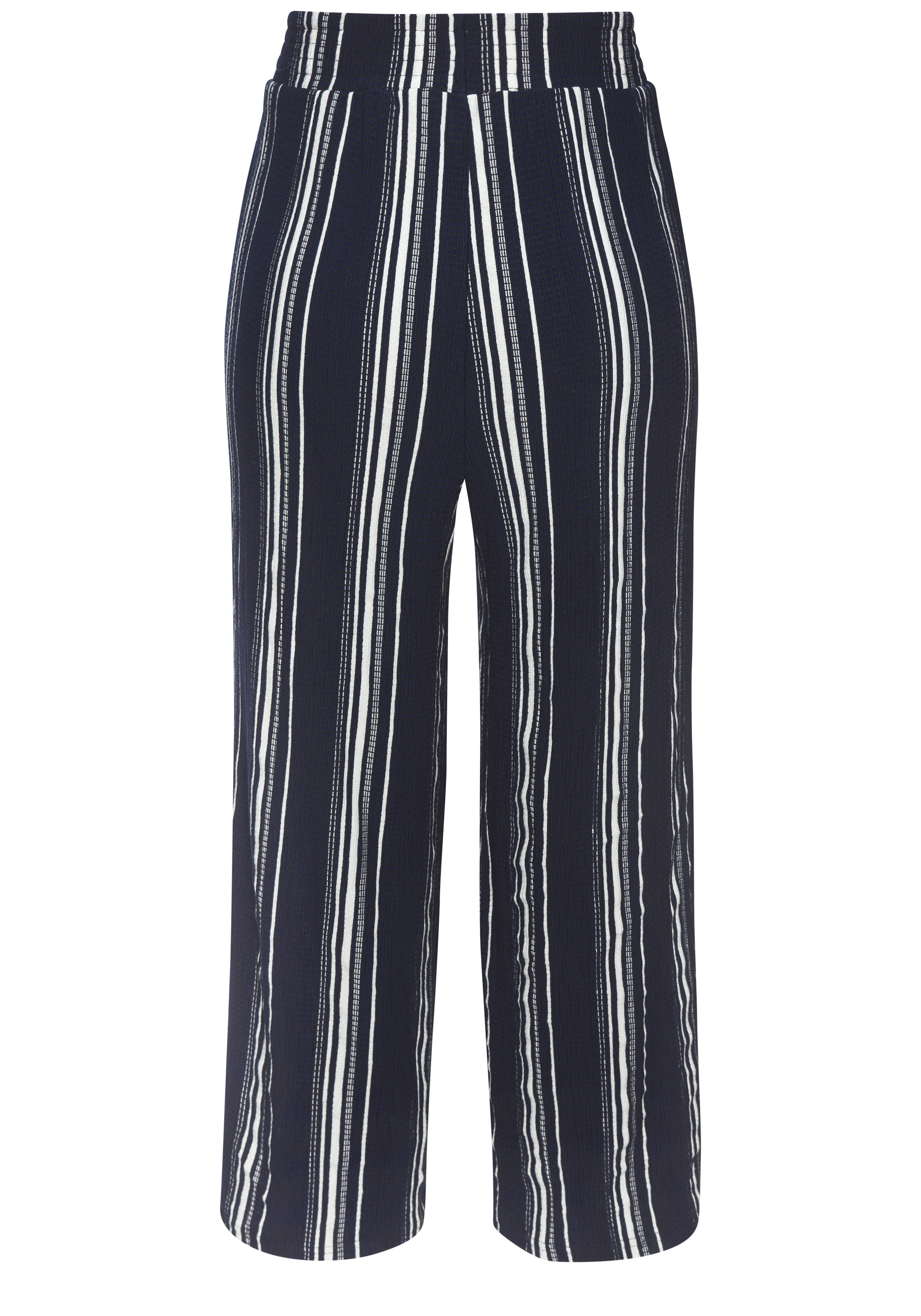 LASCANA 7/8-Hose »mit locker-luftigem Bein«  aus strukturierter Ware, sommerliche Schlupfhose, Strandhose