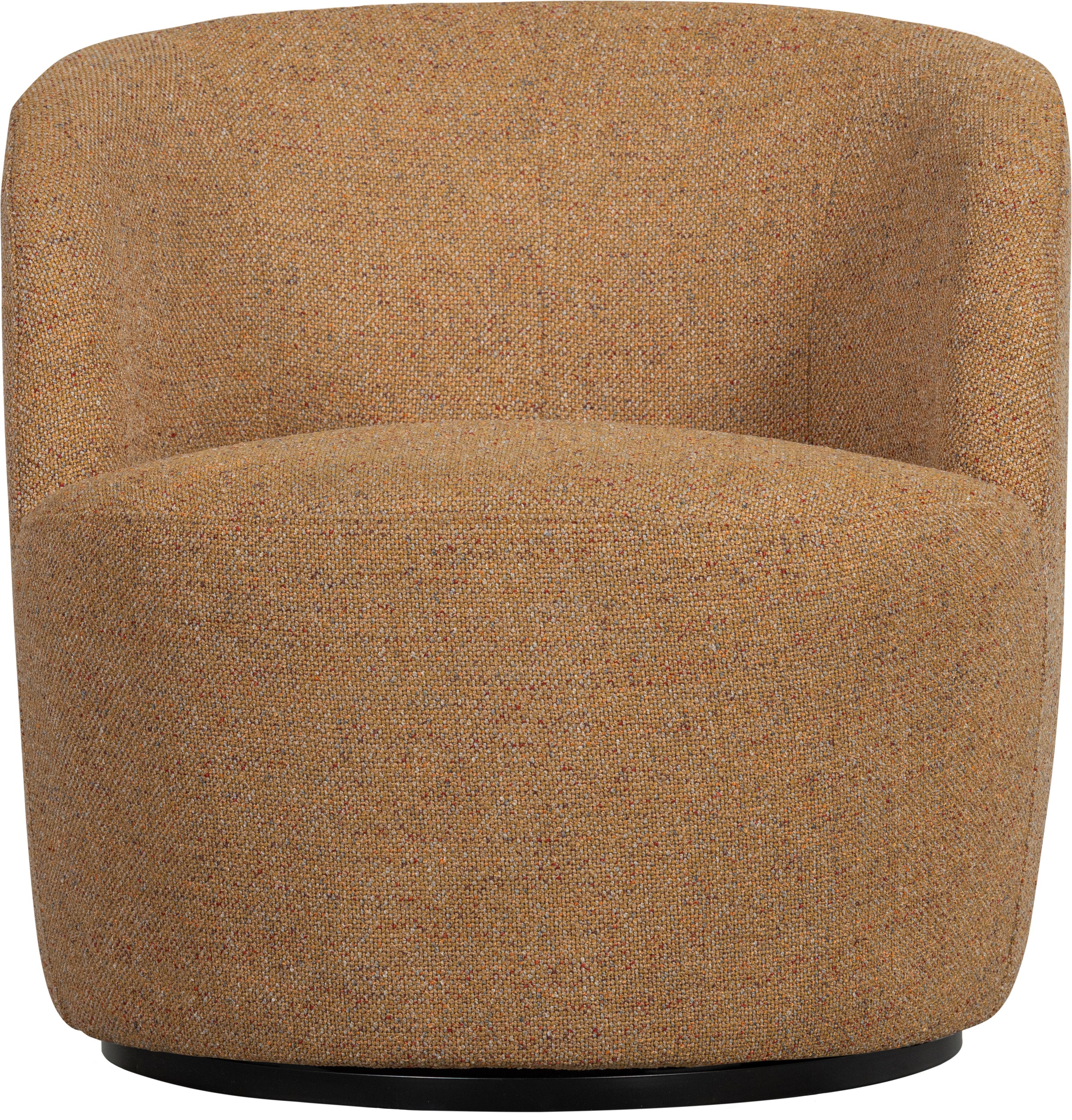 WOOOD Drehsessel »Serra«, in jede Richtung drehbar, runde Form, H 68 cm x B 70 cm