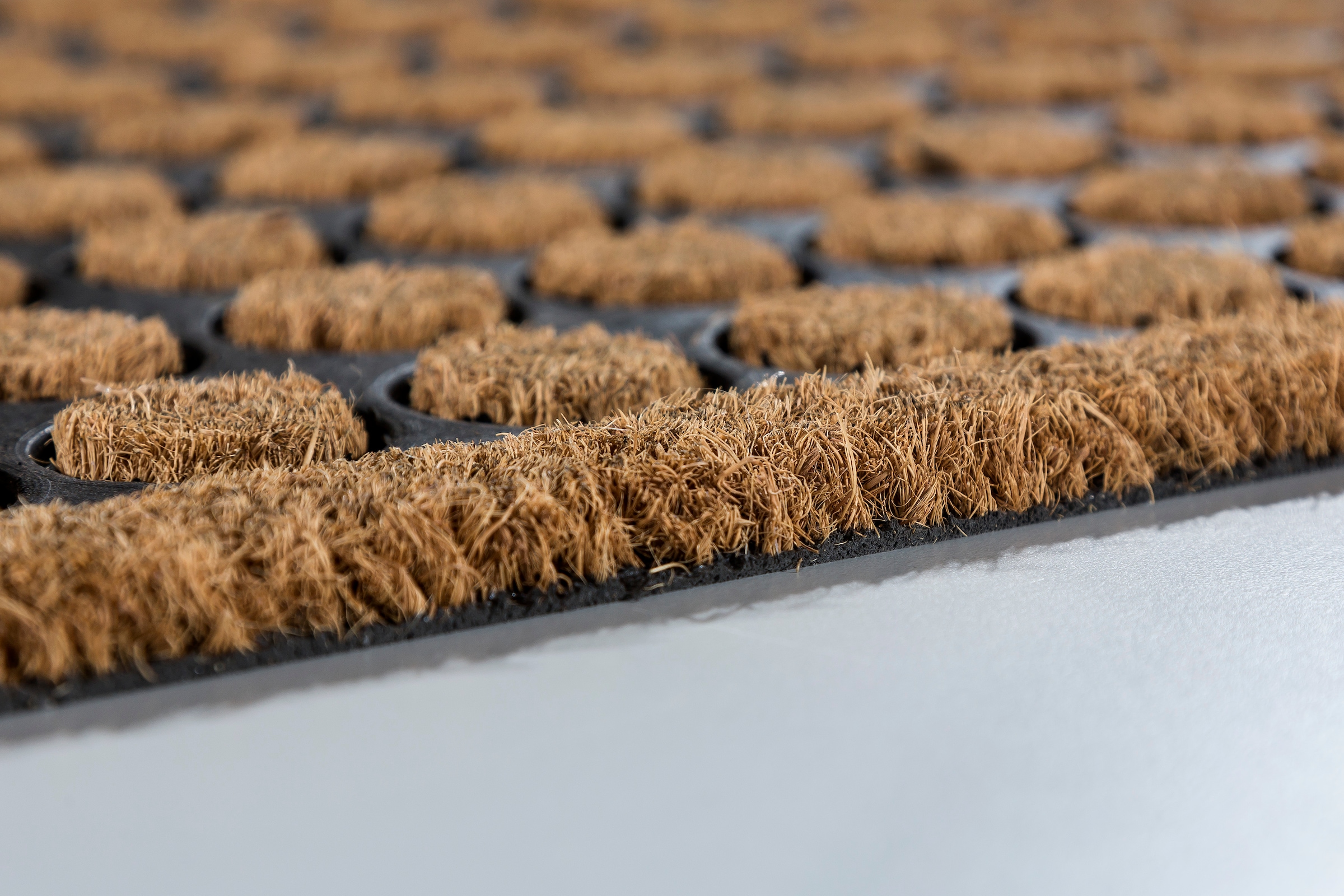 ASTRA Fußmatte »Coco Home 1«, rechteckig, 16 mm Höhe, Kokos, Türmatte, Hoch Tief Struktur, wetterfest, rutschfest