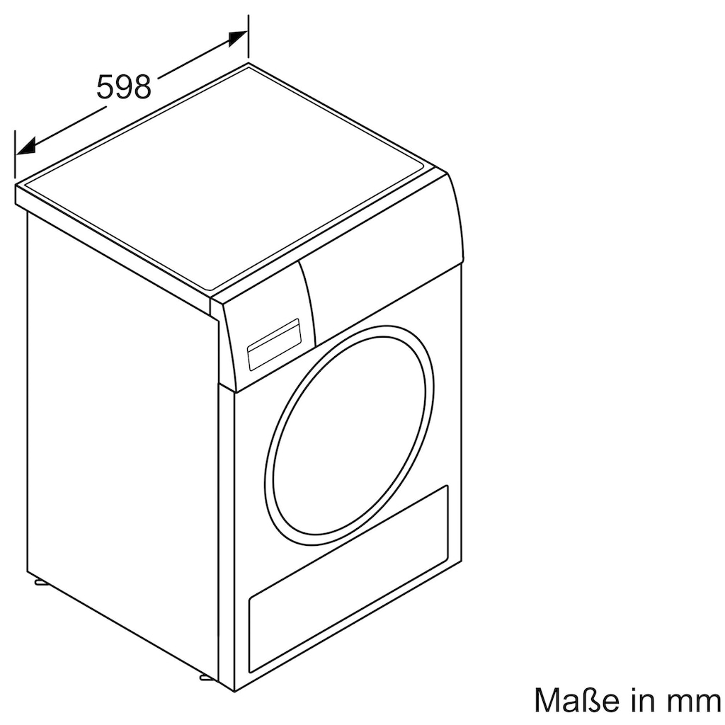 BOSCH Wärmepumpentrockner »WTH83VV9«, 8 kg