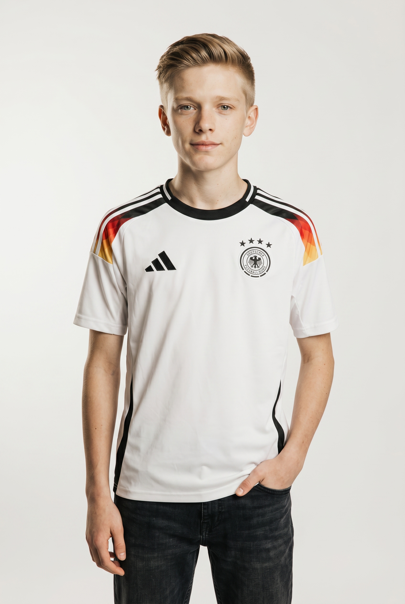adidas Performance Fußballtrikot »DFB H JSY FAN Y« Deutschland WM 2026 Fan Trikot