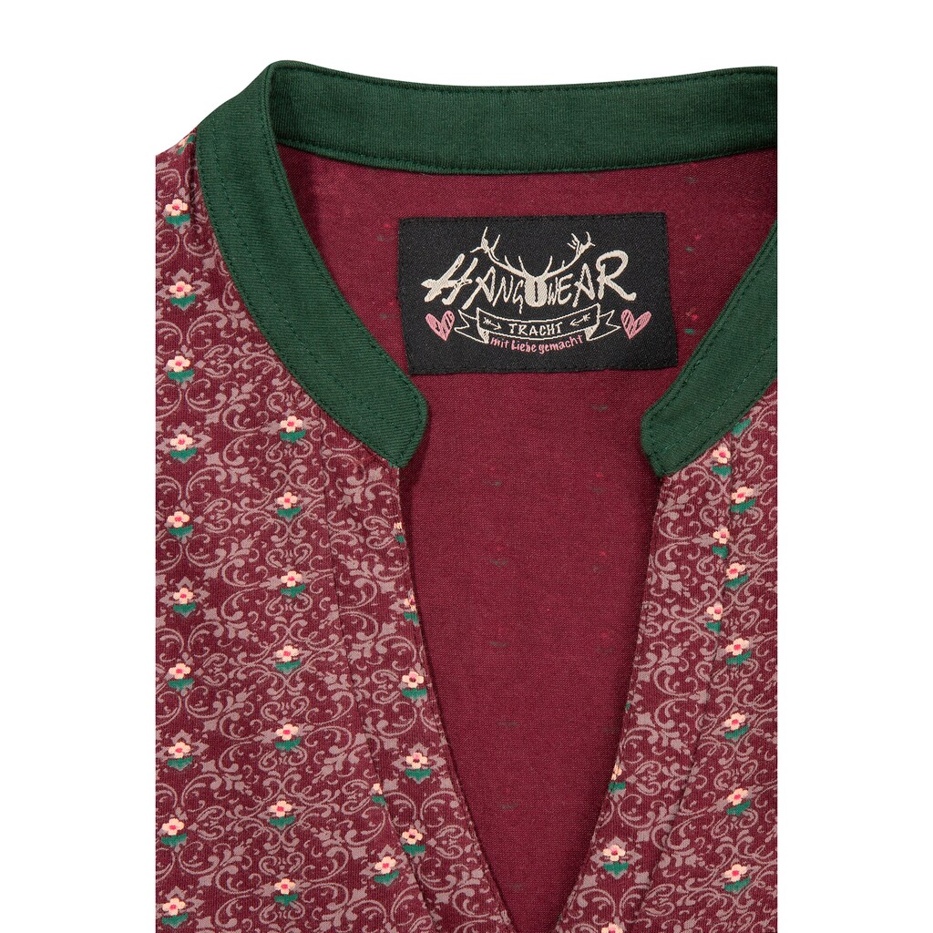 Hangowear Trachtenshirt »Agany«, Damen, besonders elastisch mit V-Ausschnitt
