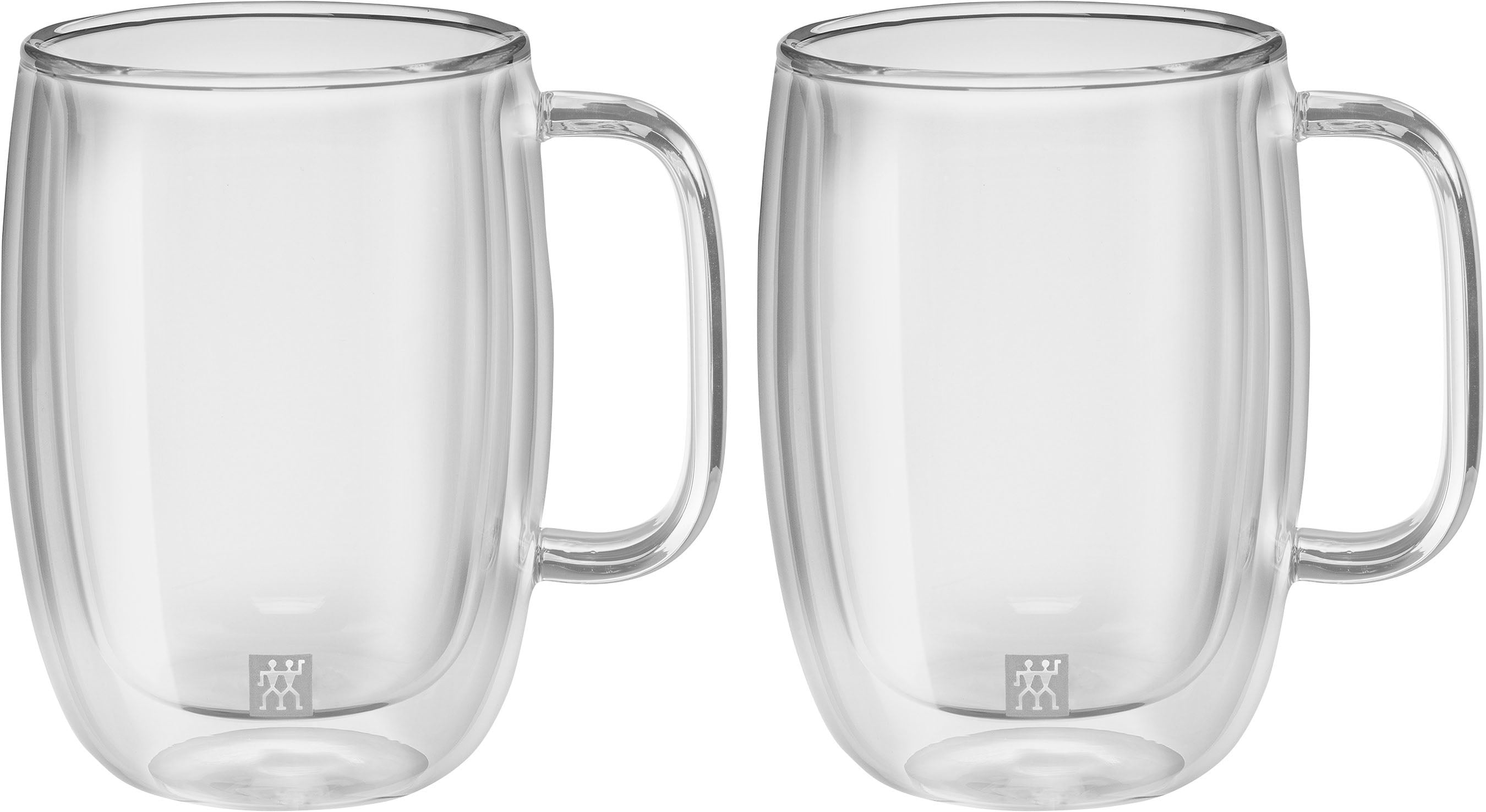 Zwilling Latte-Macchiato-Glas »Sorrento Plus« Doppelwandig in farblos, Größe 12,5 cm