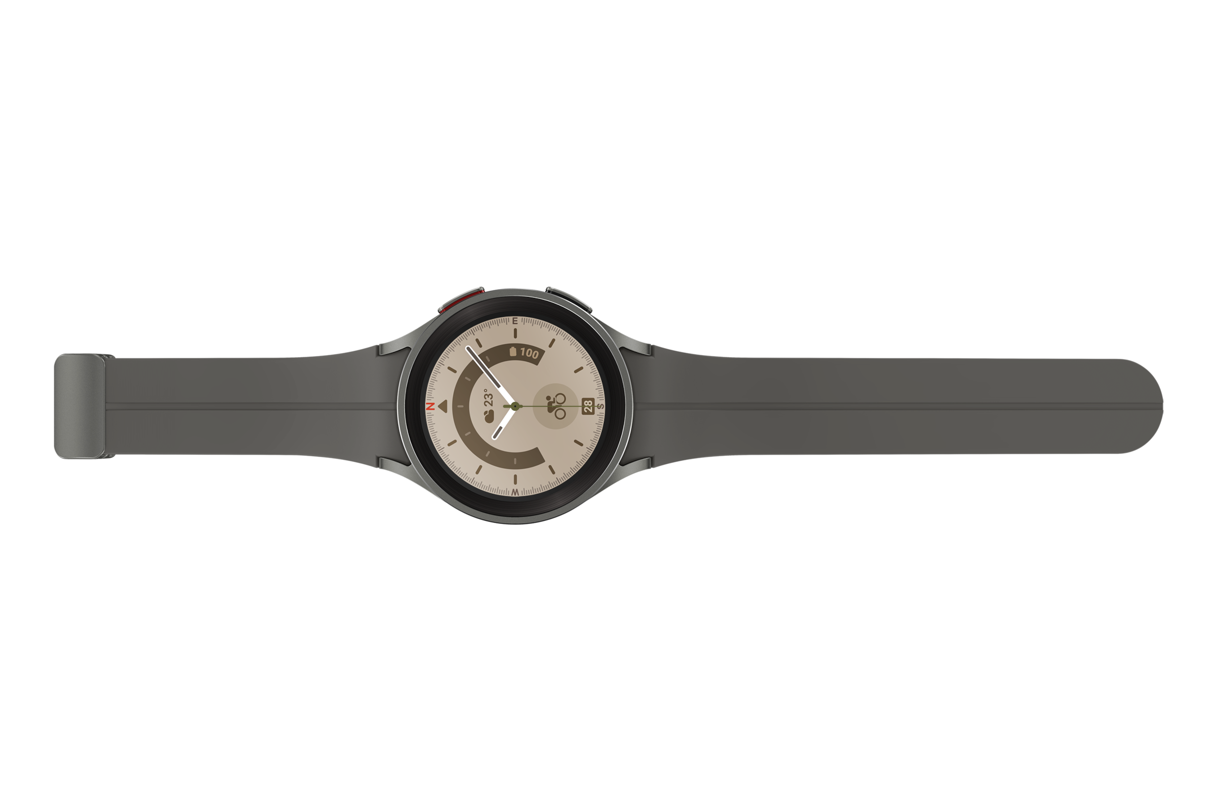 Samsung Smartwatch »Galaxy Watch 5 Pro - 45 mm«, (3,56 cm / 1,4 Zoll), Wear OS by Samsung, 16 GB,)
