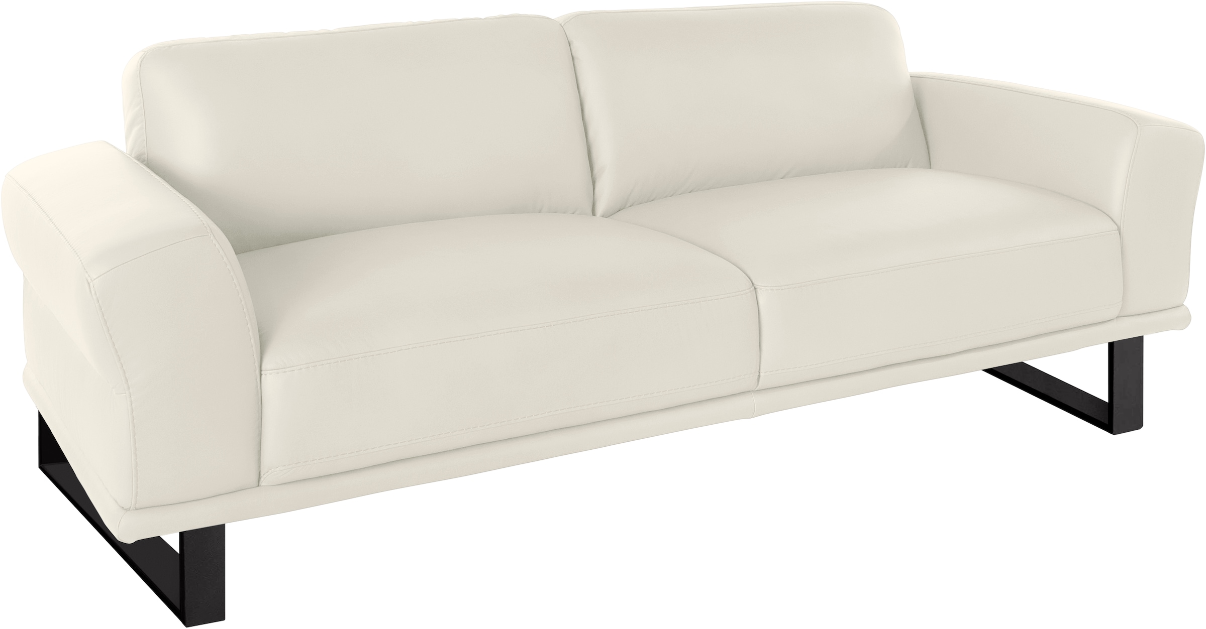 W.SCHILLIG 2,5-Sitzer »montanaa« mit Metallkufen in Schwarz pulverbeschichtet, Breite 232 cm