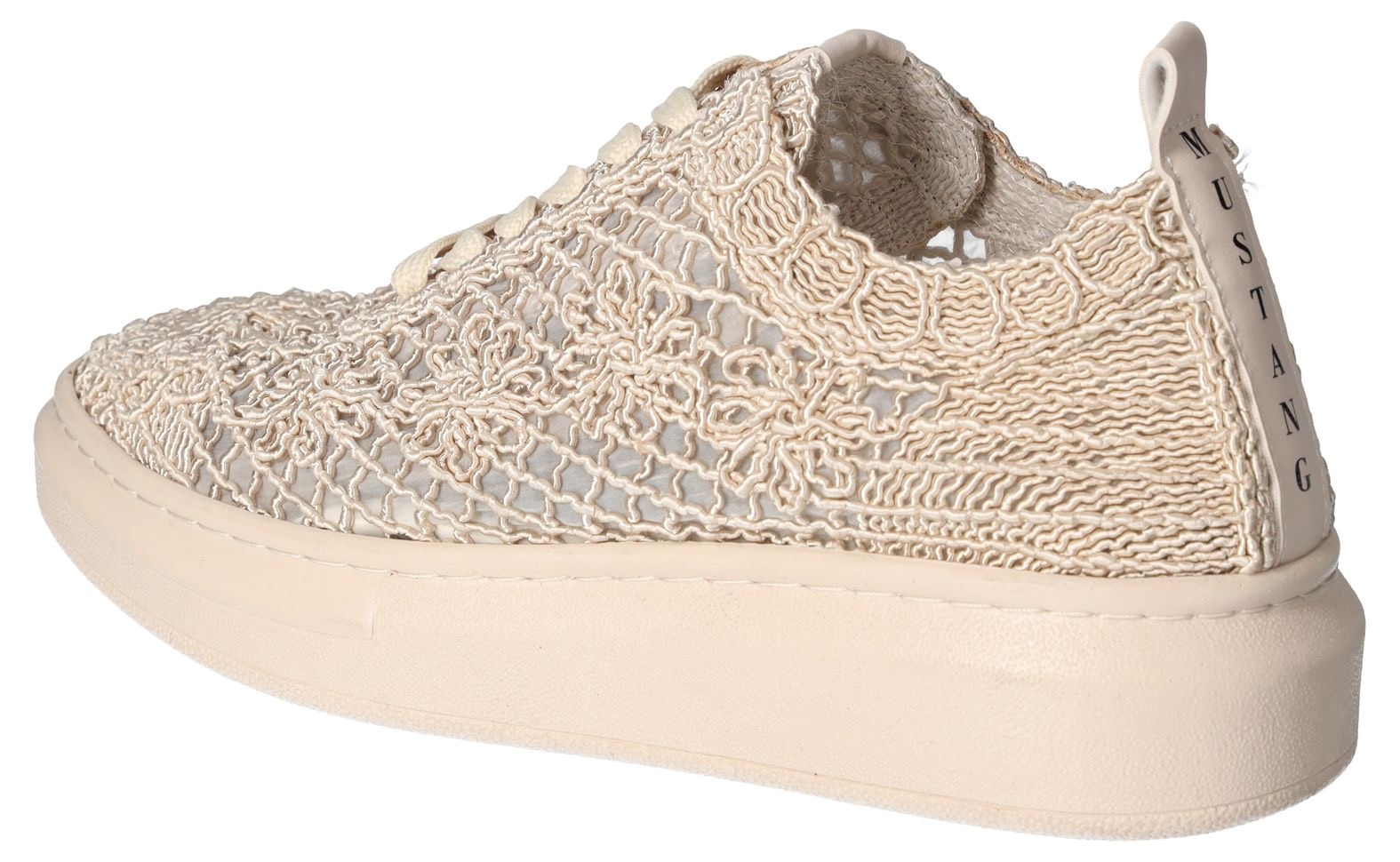 Mustang Shoes Sneaker, Plateausneaker, Schnürschuh mit Keilabsatz