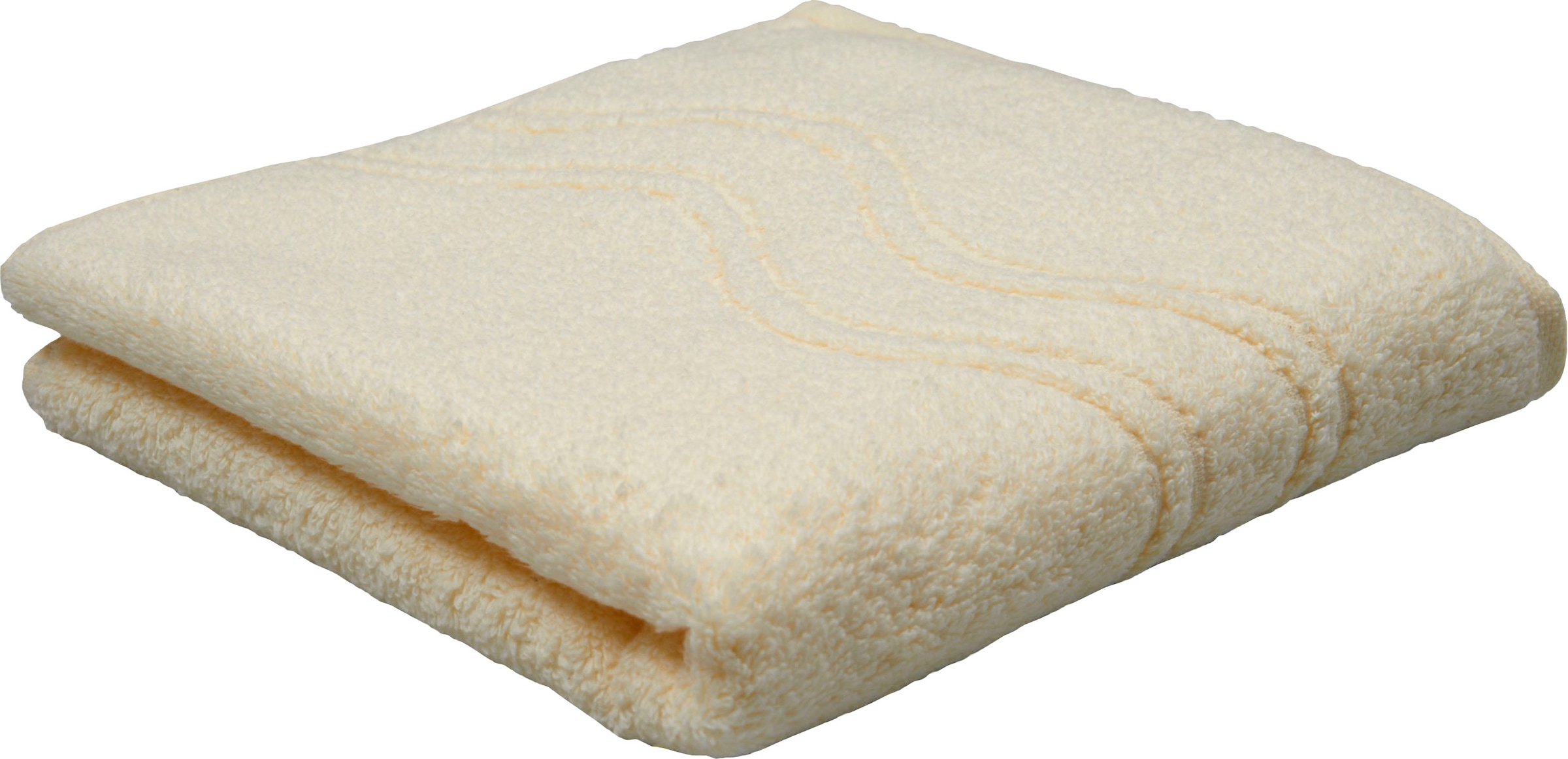 ROSS Handtuch »Cashmere feeling« 100% Baumwolle, mit Wellen-Bordüre, große Farbauswahl