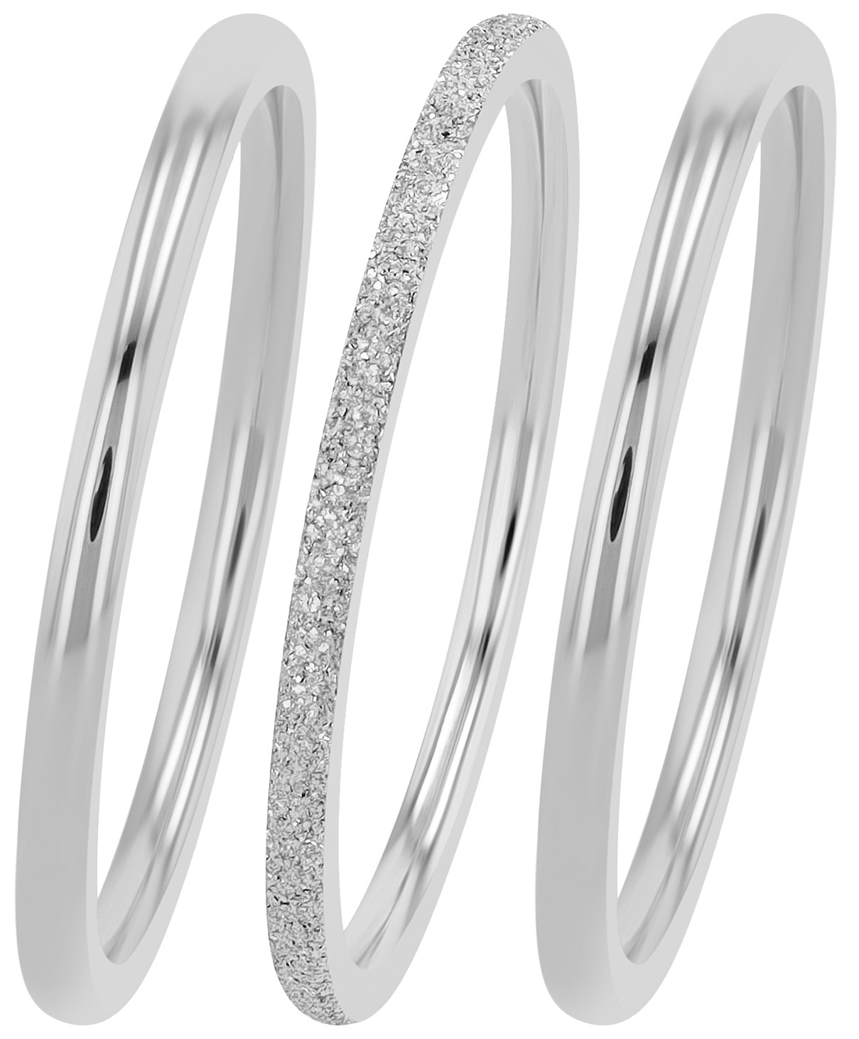 Adelia´s Fingerring »Damen Ring aus Edelstahl«