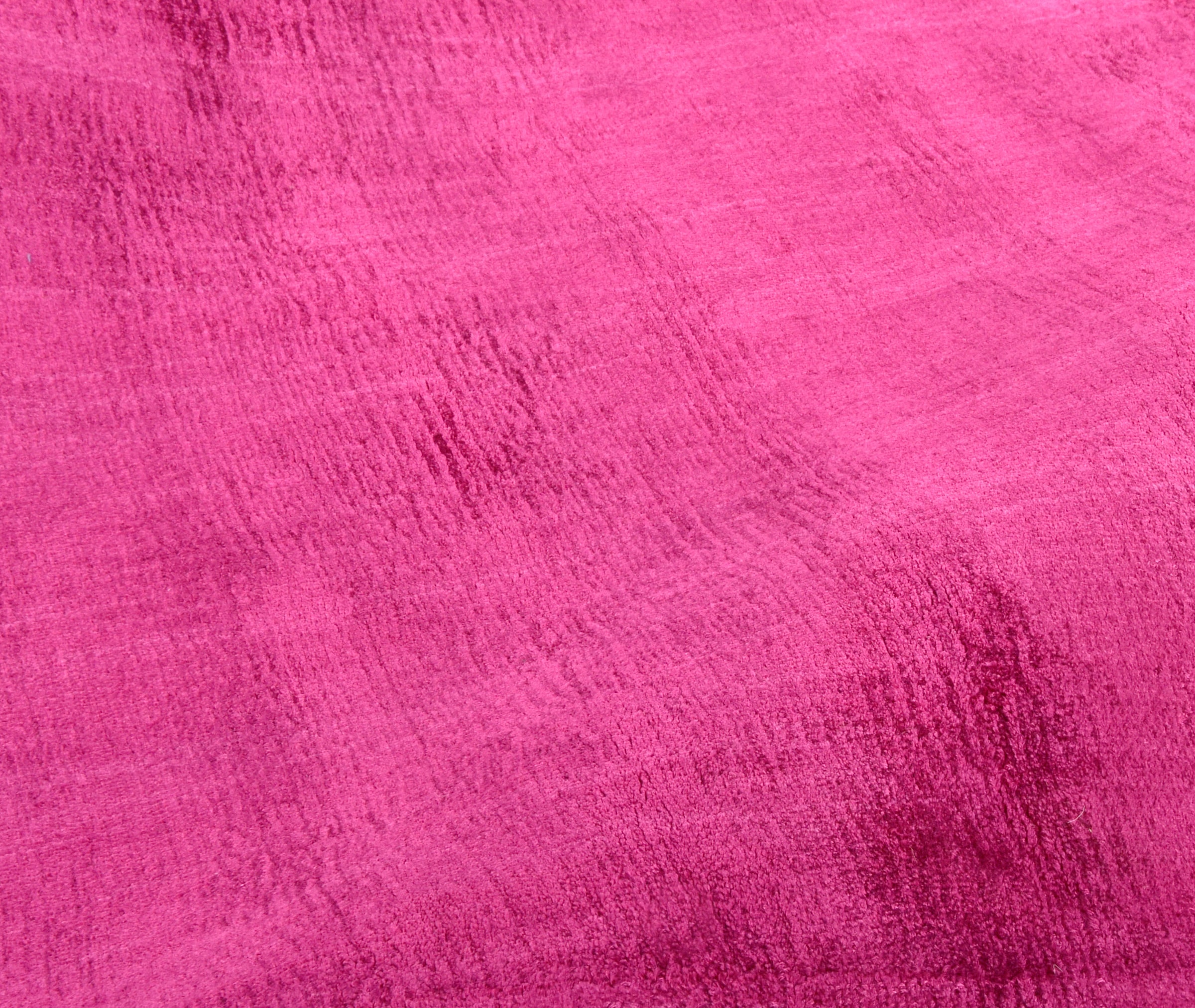 TOM TAILOR HOME Teppich »Shine uni« rechteckig 8 mm Höhe Handweb Teppich, 100% Viskose, handgewebt, mit elegantem Schimmer