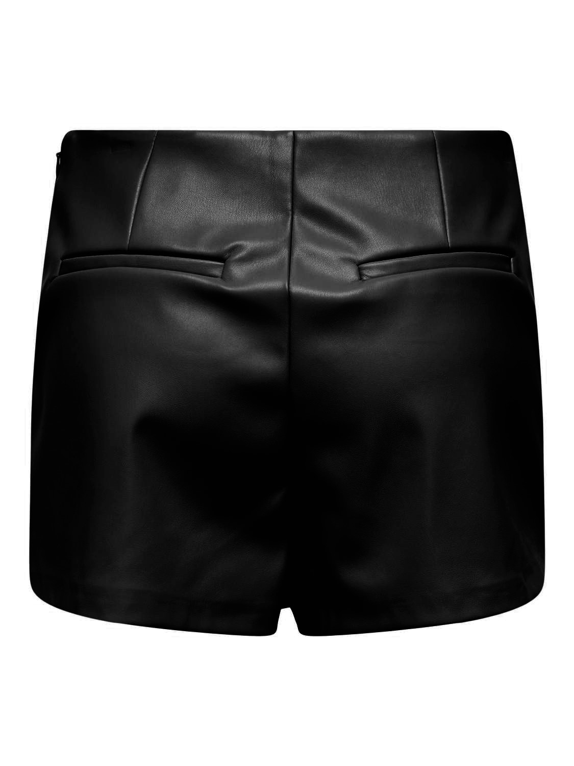 ONLY Hosenrock »ONLMIST-AMILI MW FAUX LEATH SKORT PNT«