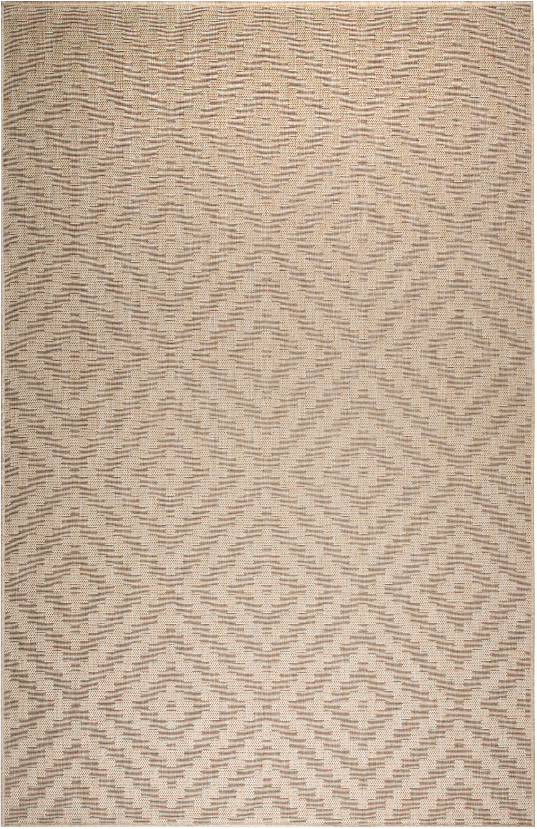 my home Teppich »Cordoba auch als Läufer erhältlich«, rechteckig, 3 mm Höhe, In- und Outdoor geeignet, Sisal-Optik, Wetterfest & UV-beständig, Boho