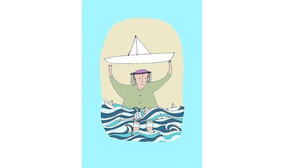 Komar Poster »Paper Ship«, Menschen, Höhe: 50cm kaufen