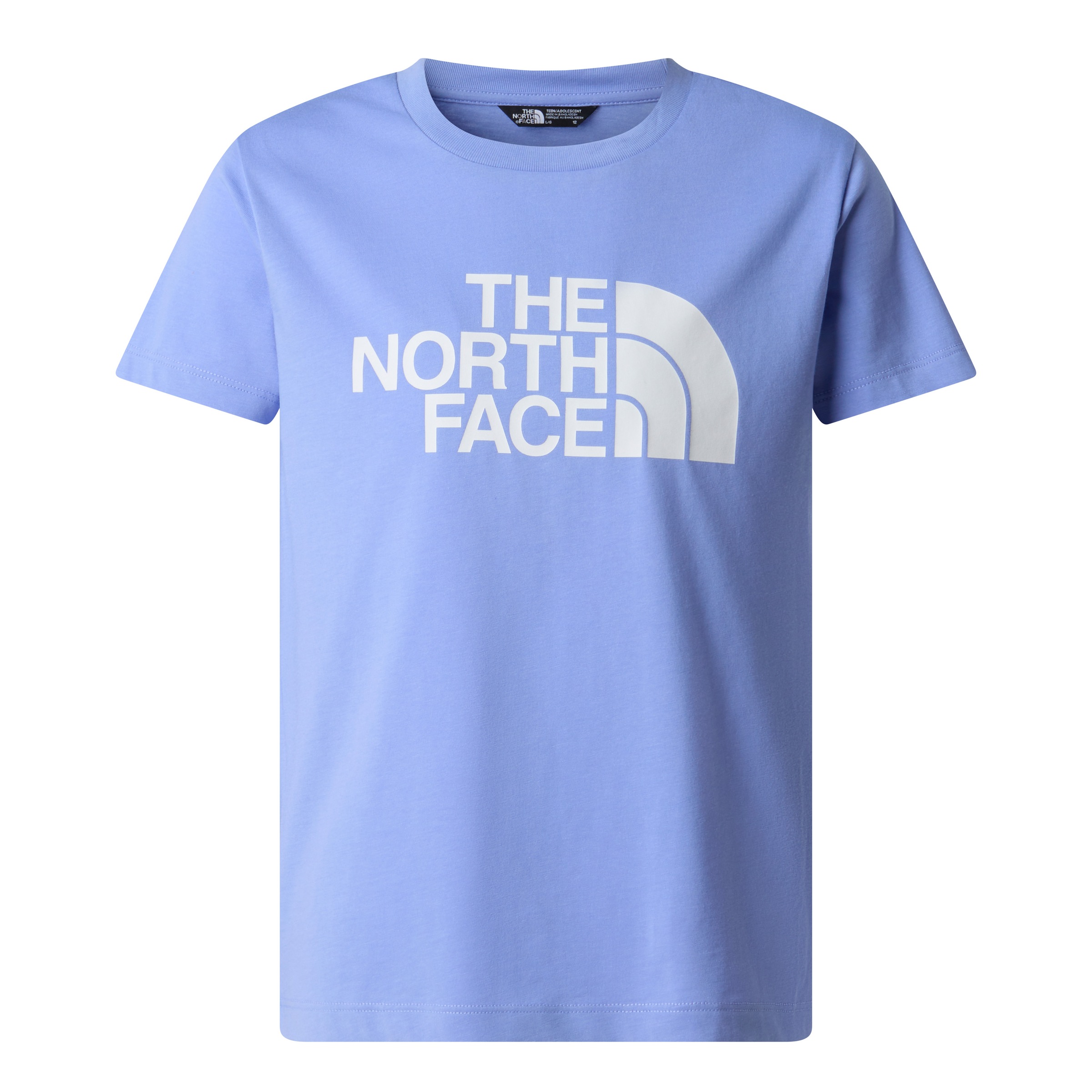 The North Face T-Shirt »TEEN EASY REGULAR SS TEE« für Jugendliche, sportlicher Stil, Kurzarm, Rundhalsausschnitt