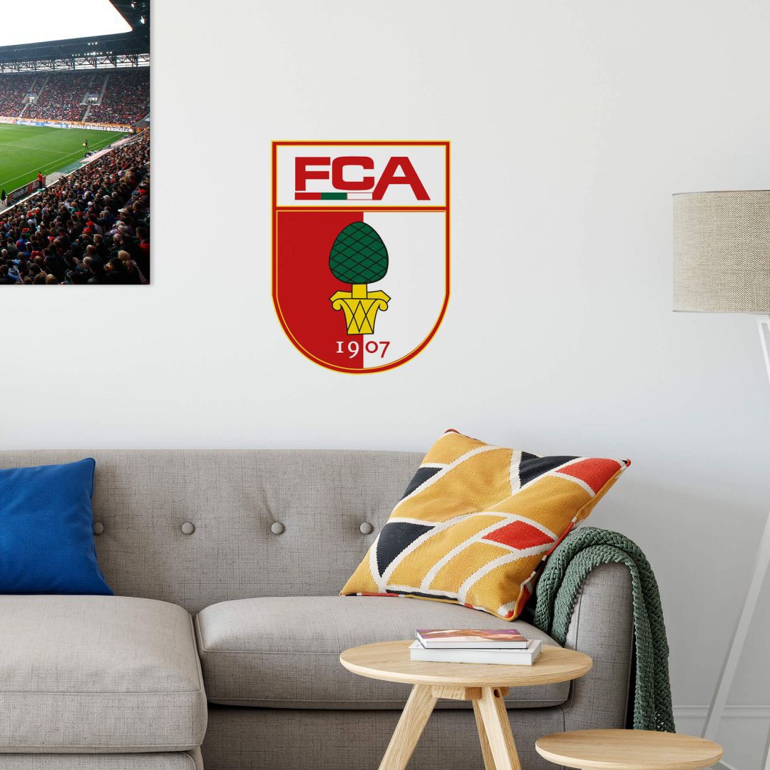 Wall-Art »Fußball (1 Augsburg FC St.) bei OTTO Wandtattoo Logo«,