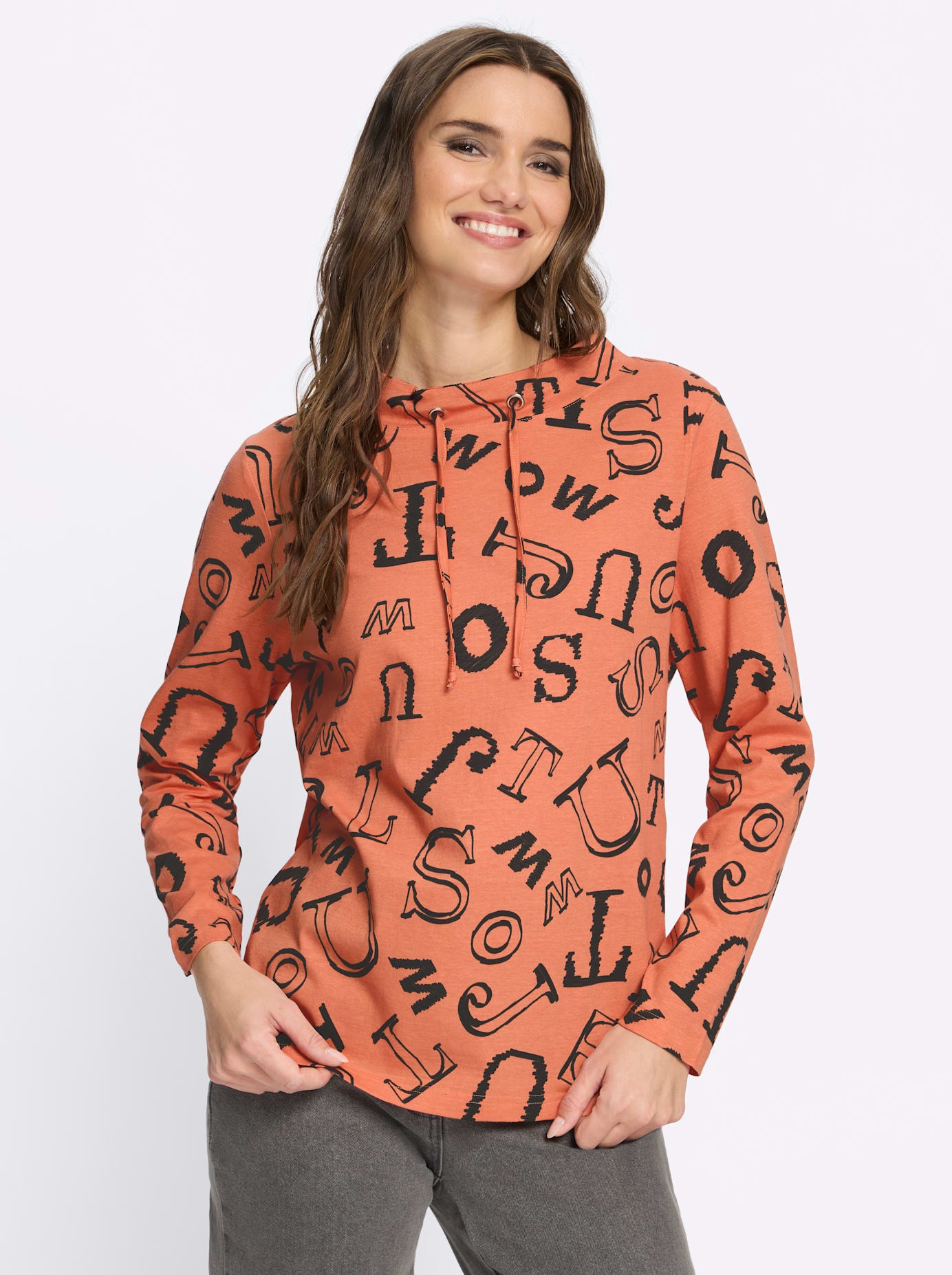 Classic Basics Stehkragenshirt »Langarm-Shirt« 1