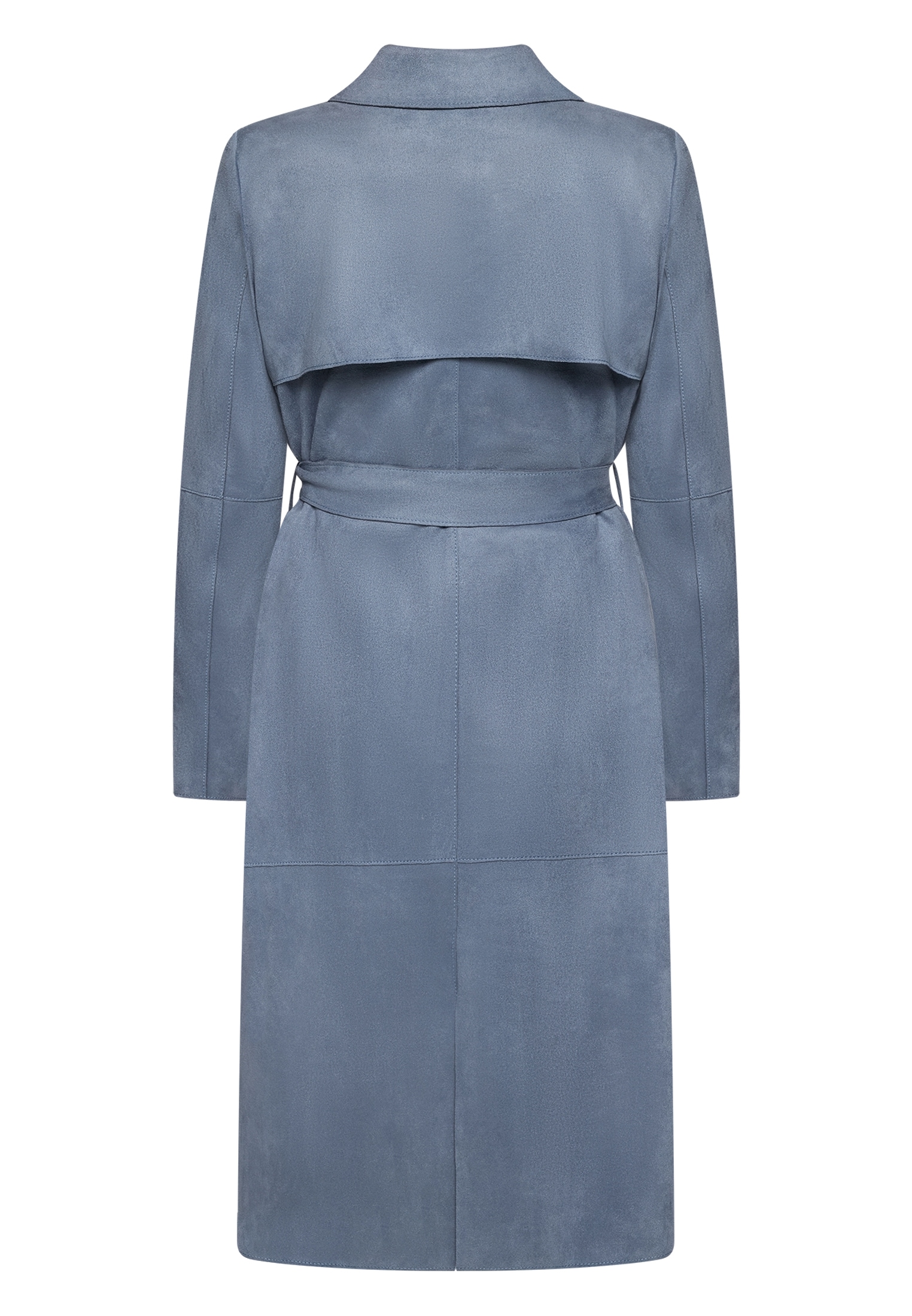 Zero Wollmantel »Mantel in Lederoptik«