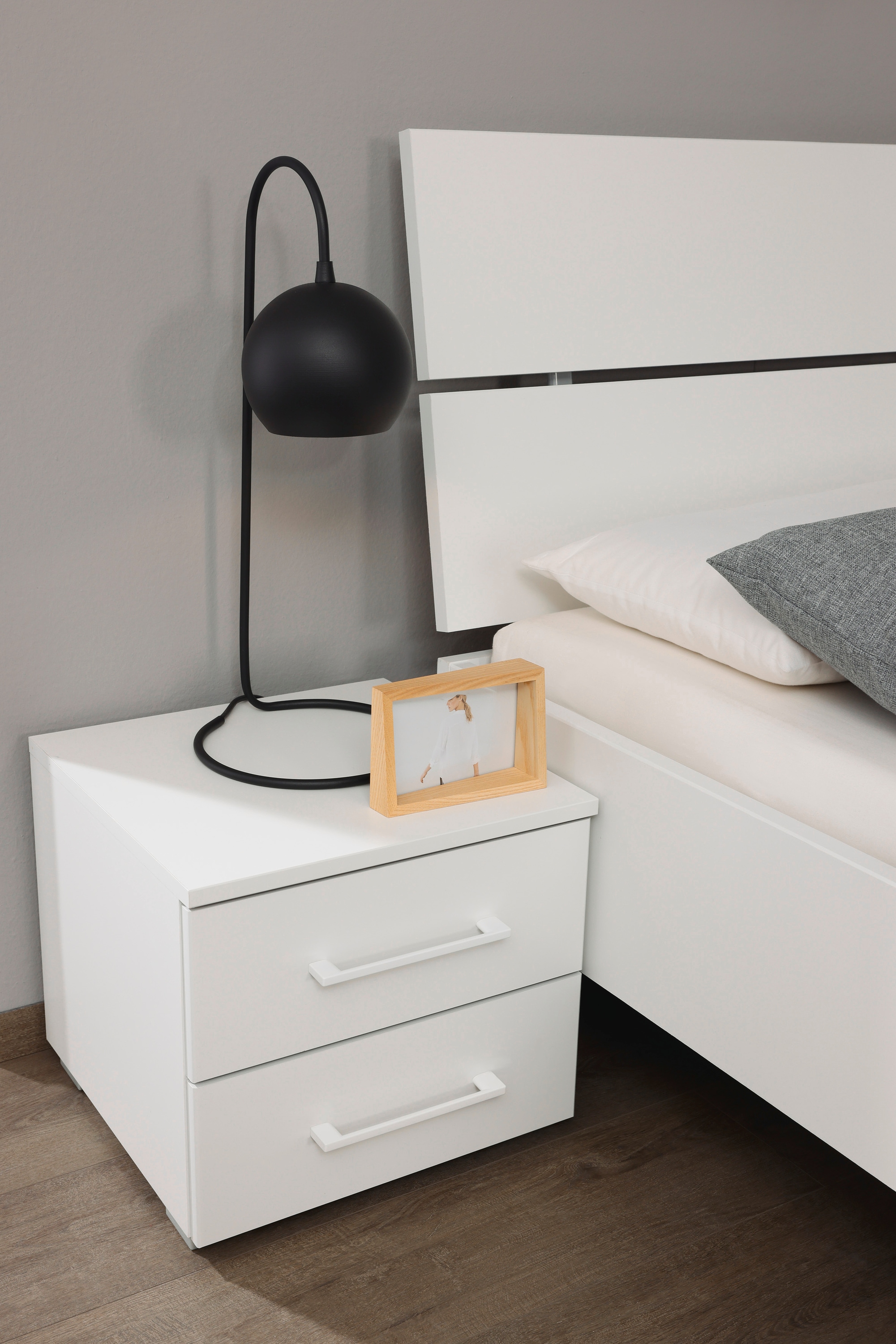 INOSIGN BY RAUCH Schlafzimmer-Set »Komplettschlafzimmer Schlafzimmer Challenger (Set 4-teilig)«, Schrank 2 Breiten, Bett 3 Breiten, 2 Nachttische MADE IN GERMANY
