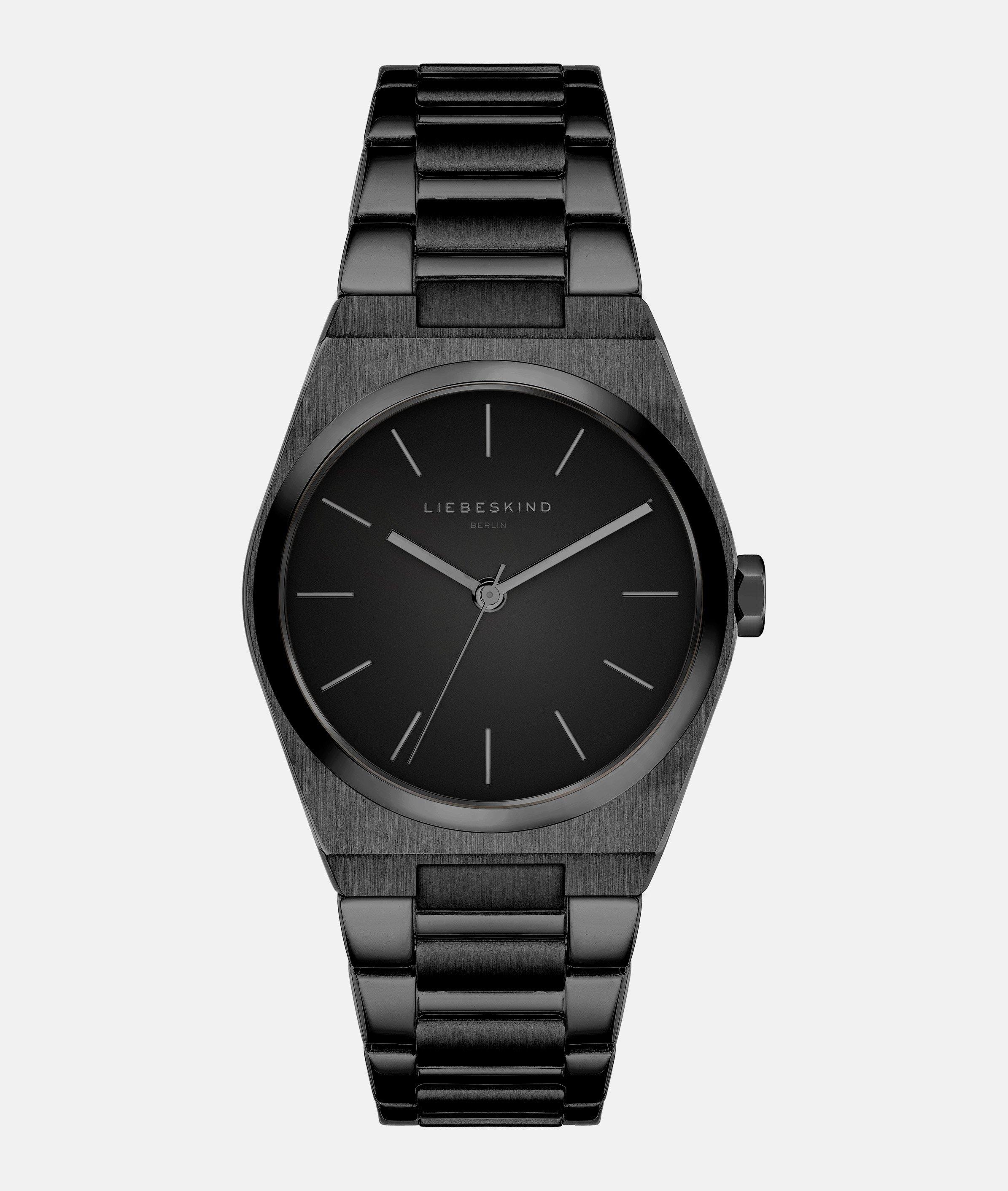 Liebeskind Berlin Quarzuhr »Minimalist 45 mm« Armbanduhr, Damenuhr, Edelstahlarmband, analog