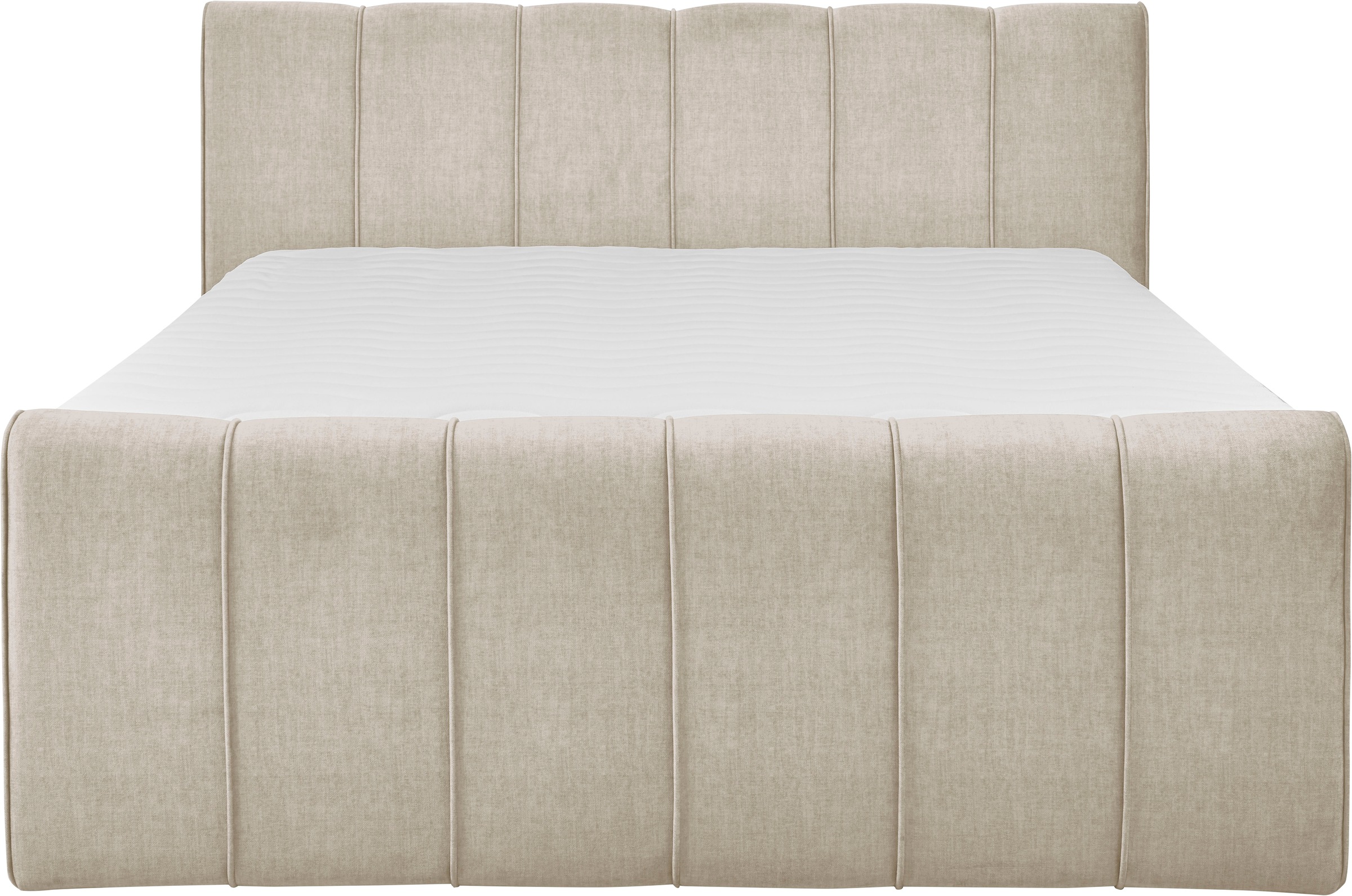 set one by Musterring Boxspringbett »Fairfield«, mit Bettkasten, Kopfteil mit Keder, Breite 160 cm oder 180 cm