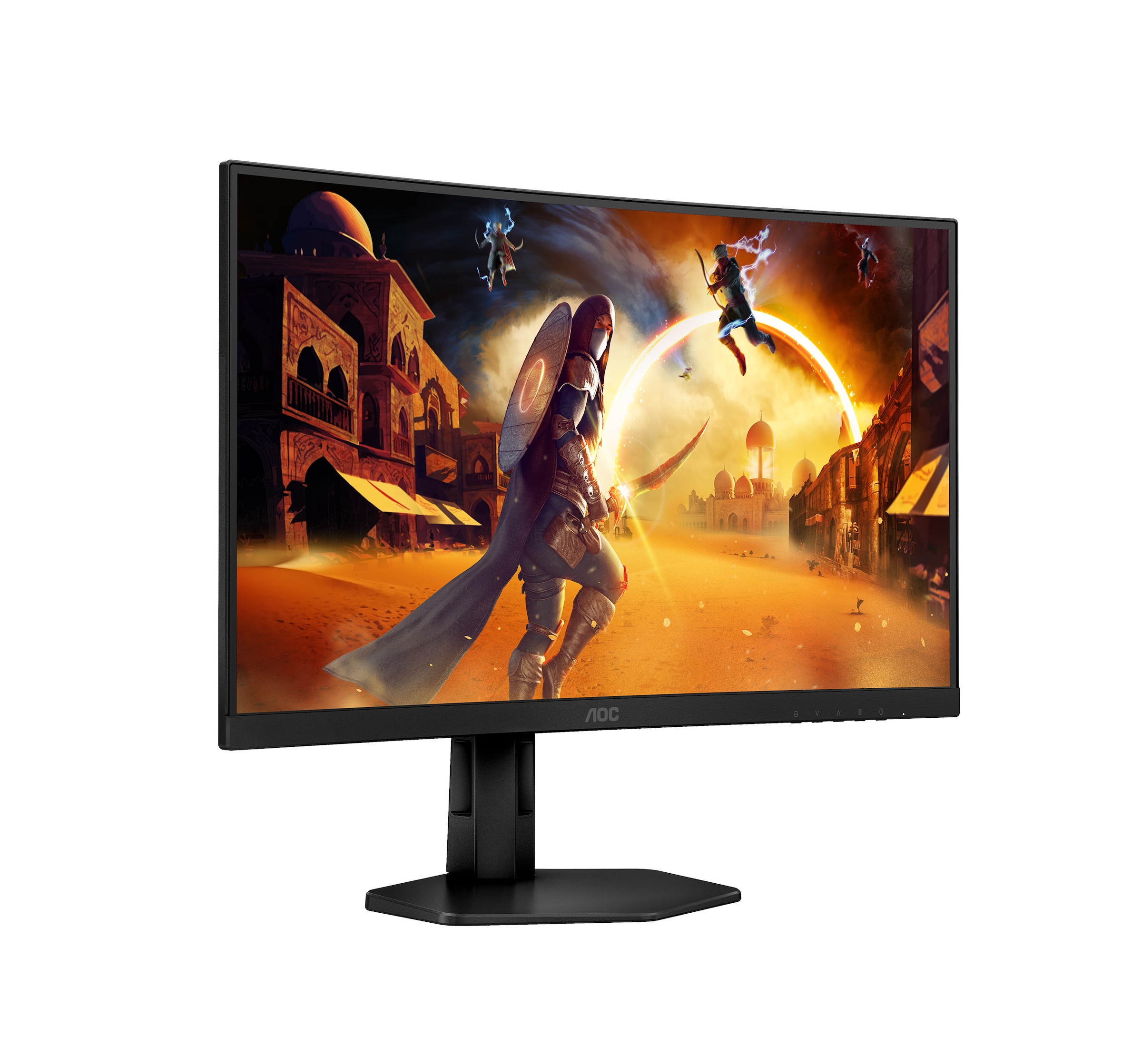 AOC Curved-Gaming-Monitor »CQ27G4X«, 68,5 cm/27 Zoll, 2560 x 1440 px, QHD, 0,5 ms Reaktionszeit, 180 Hz