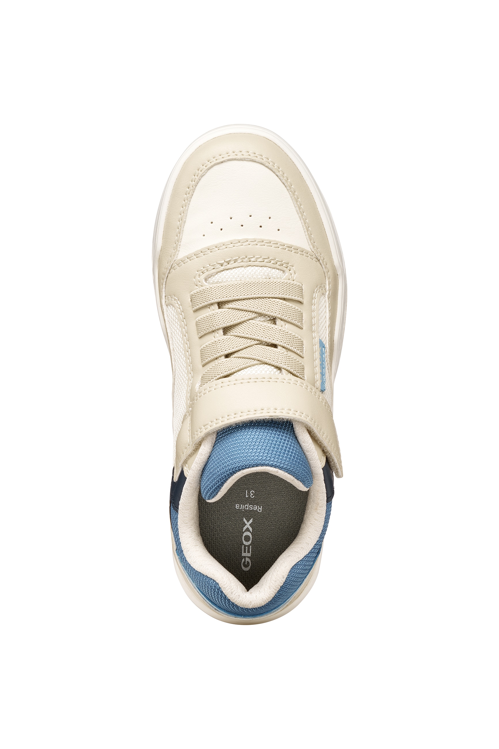 Geox Sneaker »J PERTH BOY«  Halbschuh mit Klettverschluss, Größenschablone zum Download