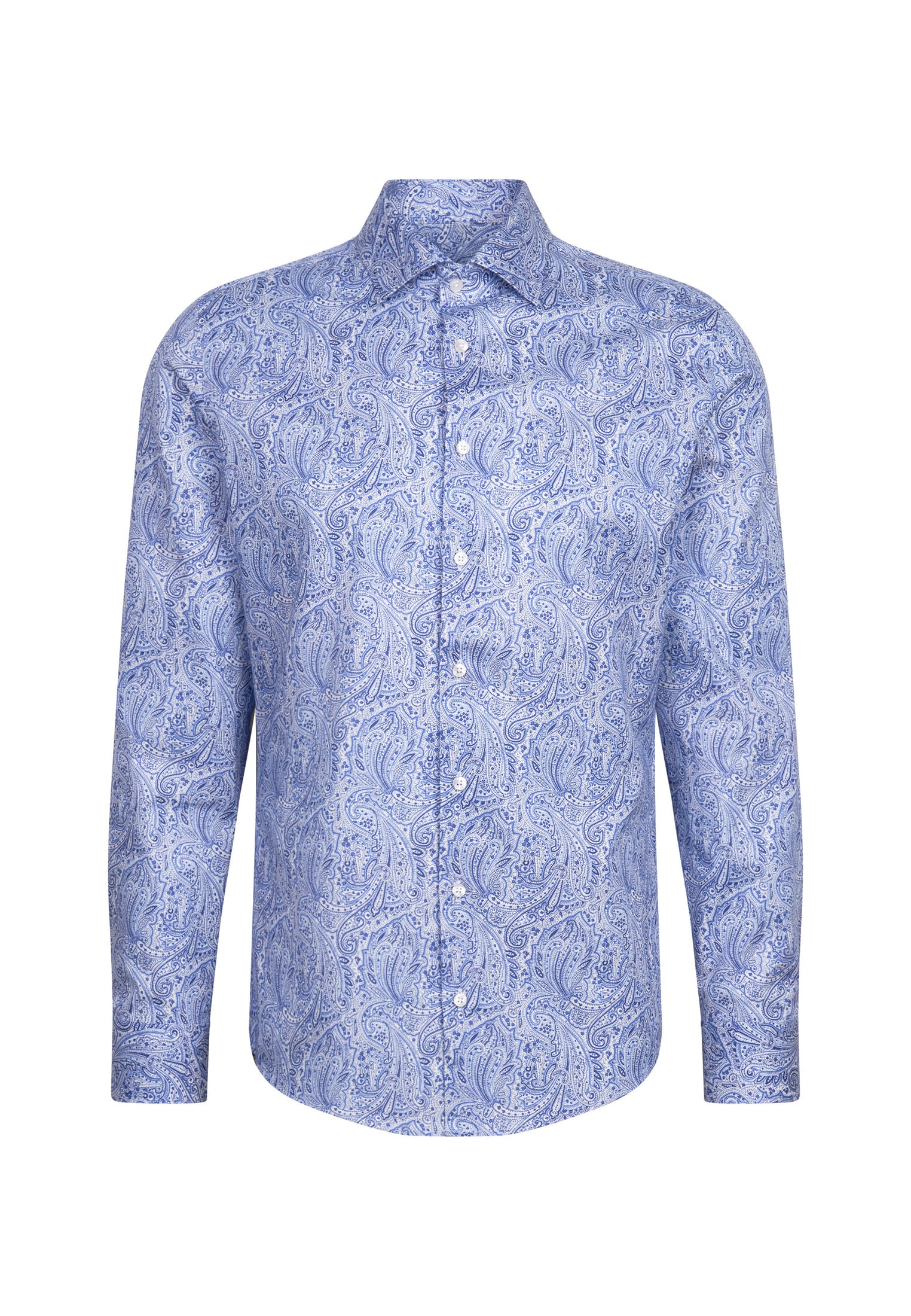 seidensticker Businesshemd »Schwarze Rose« Slim 1/1 Kentkragen Druck