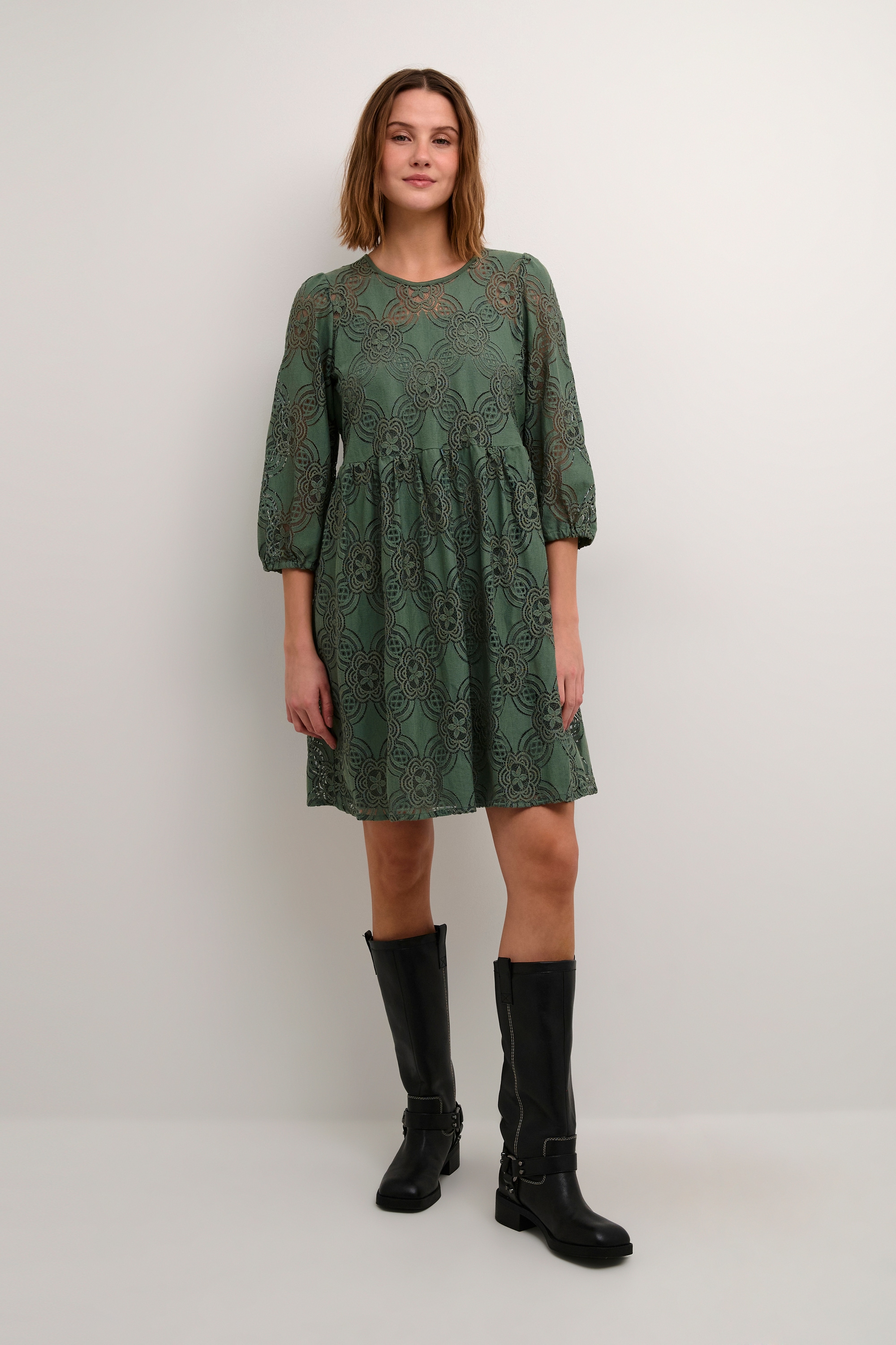 KAFFE Midikleid »Kleid KApaula«