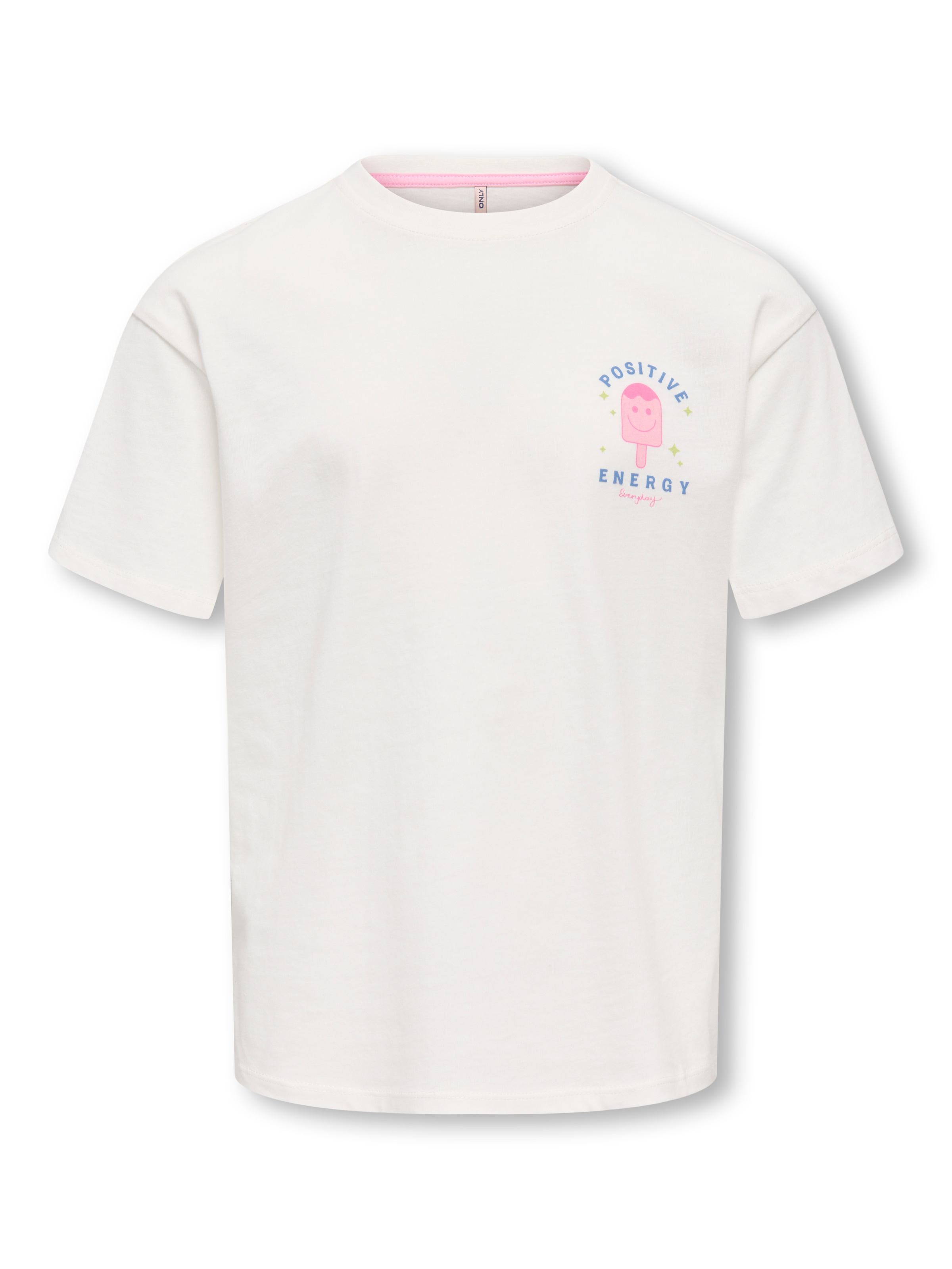 KIDS ONLY T-Shirt »KOGROSITA LIFE S/S LOOSE PRINT TOP JRS« mit gute Laune-Motiven