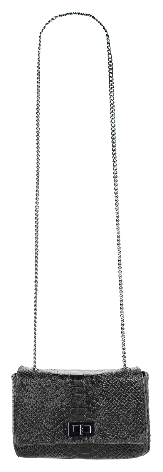 Cluty Umhängetasche echt Leder, Made in Italy